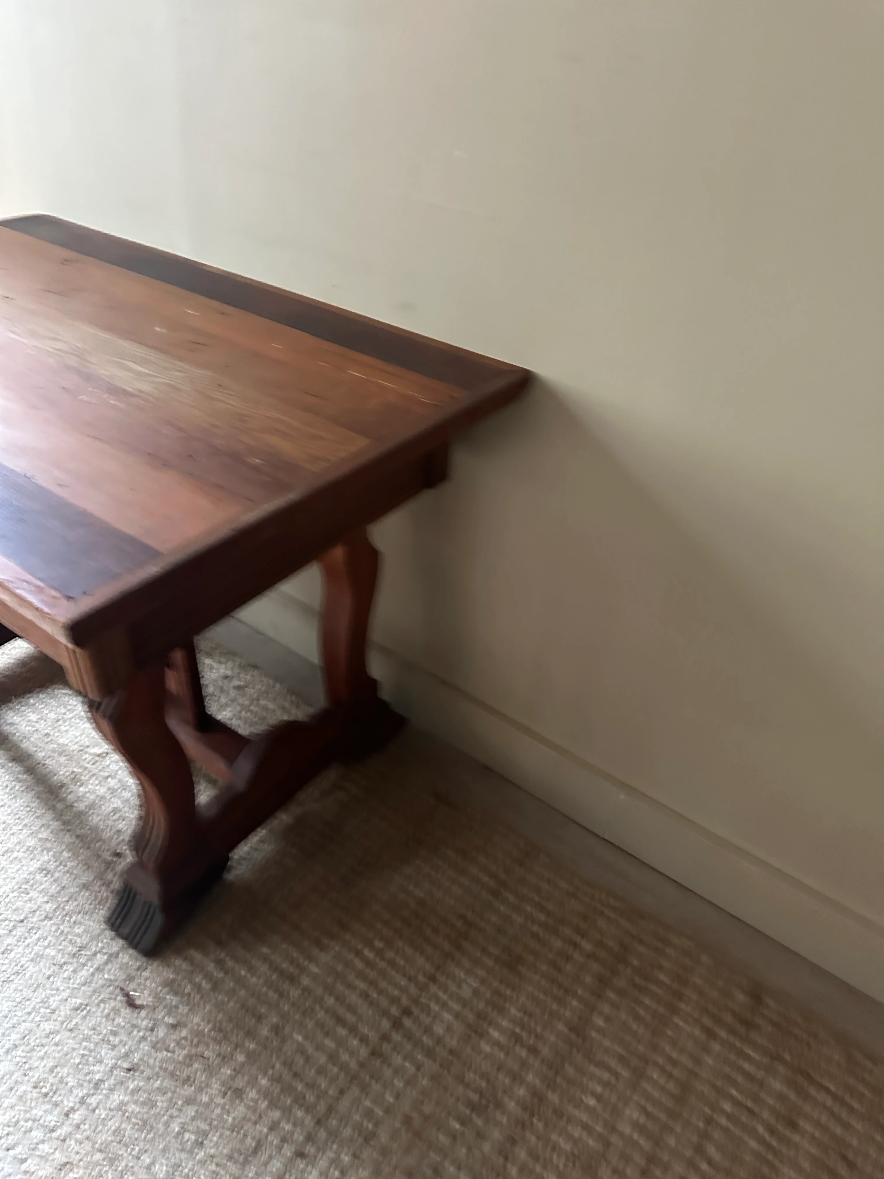 Oak library table - Image 3
