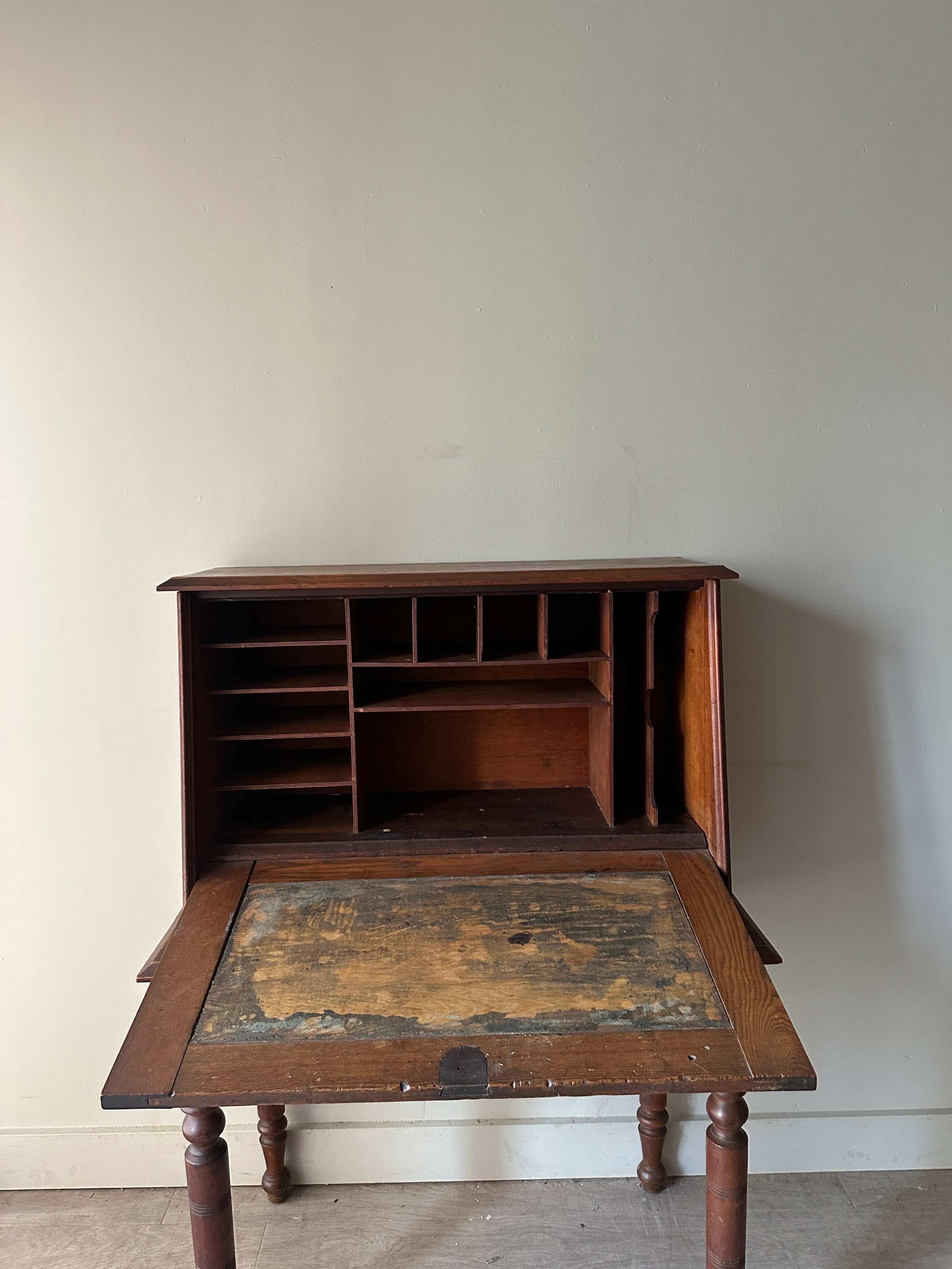 Oak secretary desk - Image 6