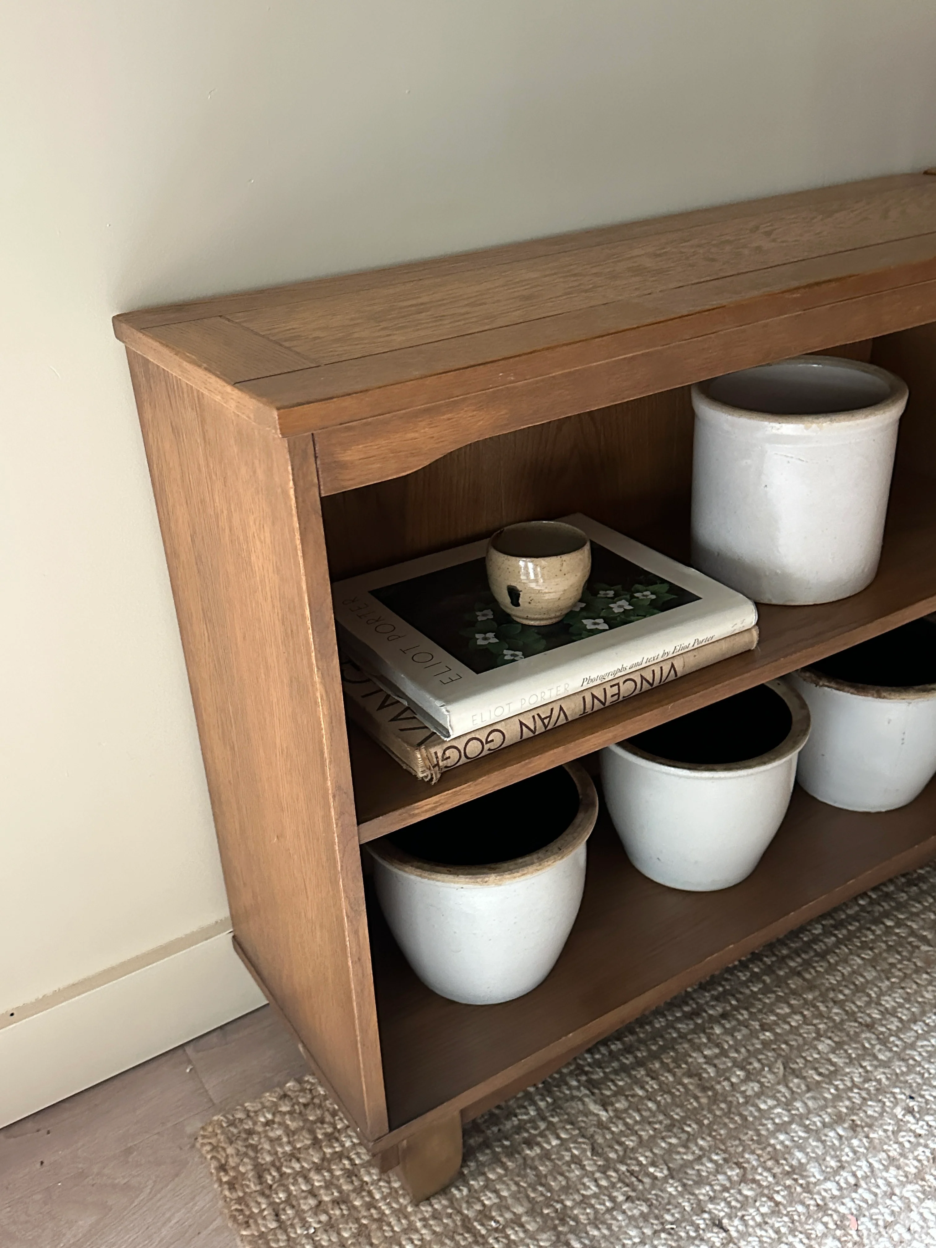 Oak shelves. Sold separately. - Image 5
