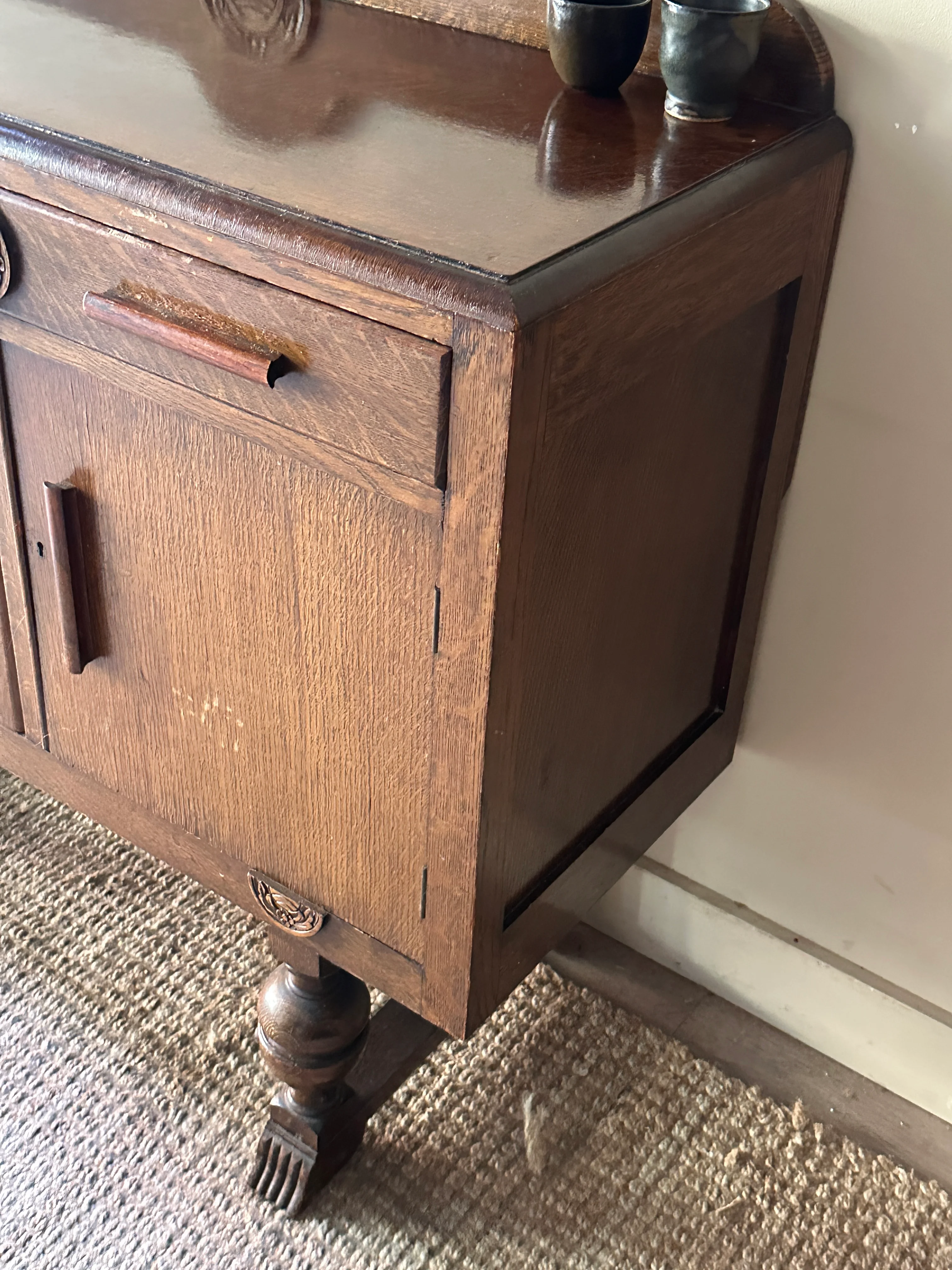 Oak sideboard - Image 3