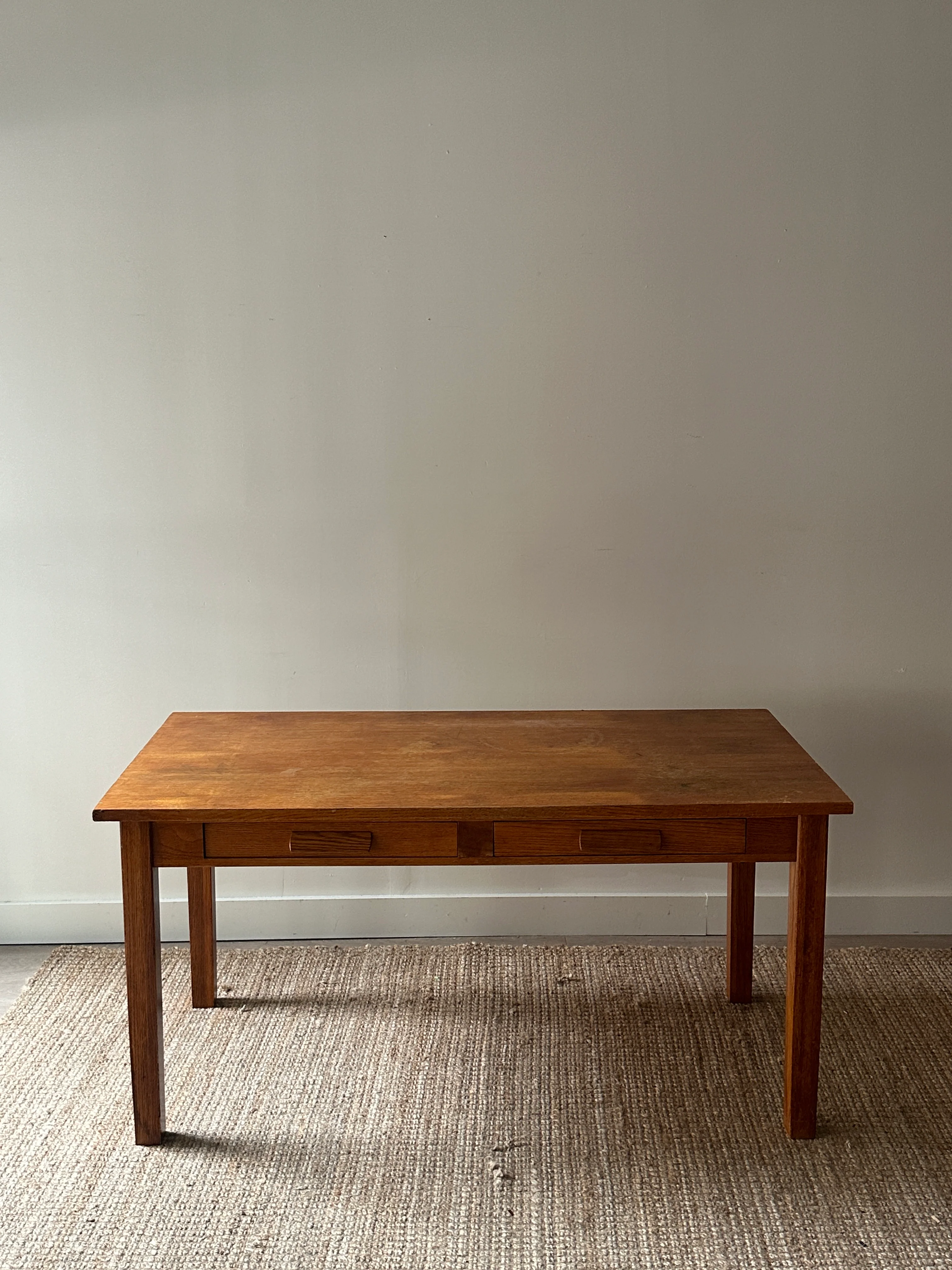 Oak table / desk - Image 2