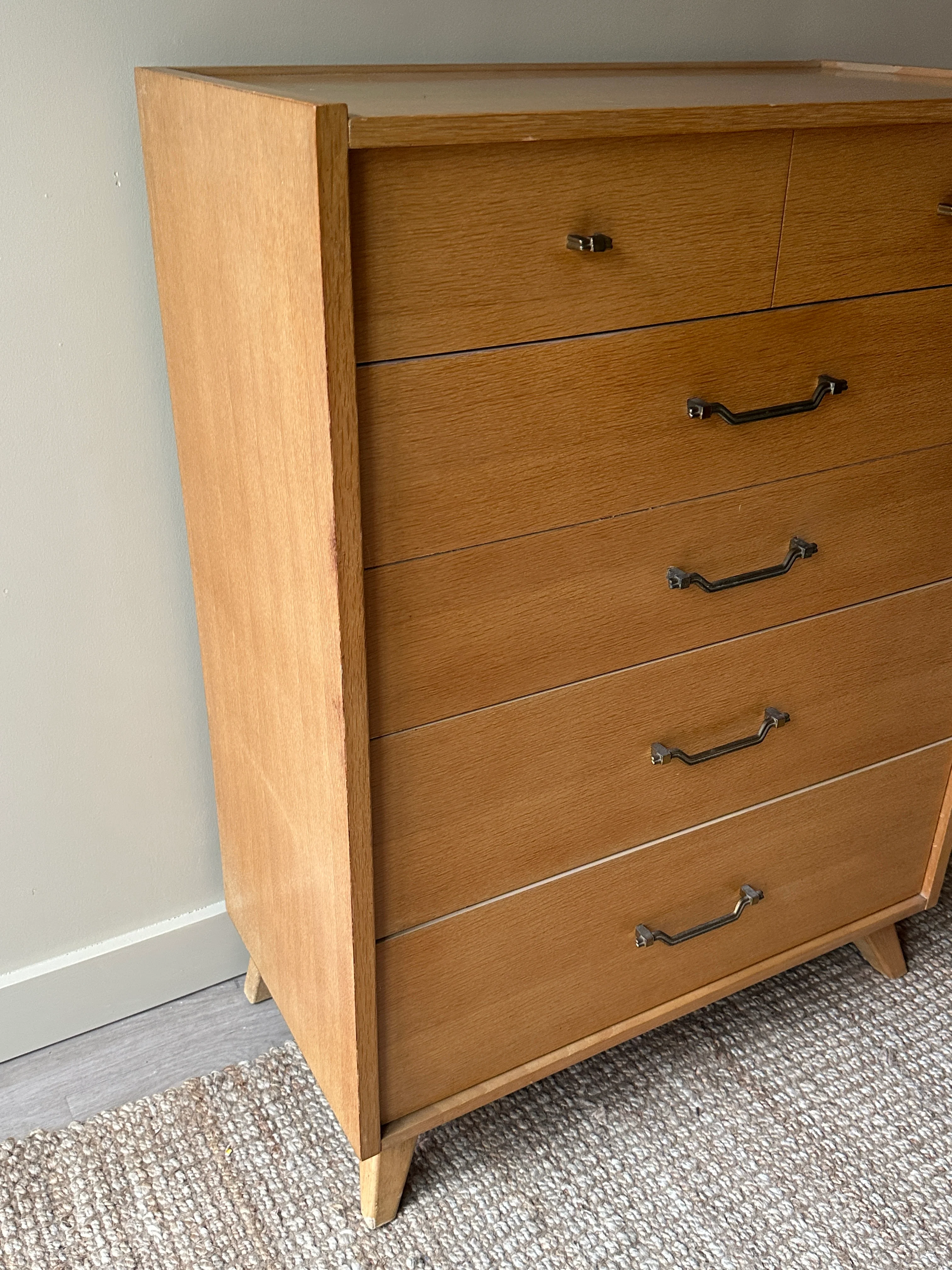 Oak tallboy - Image 2