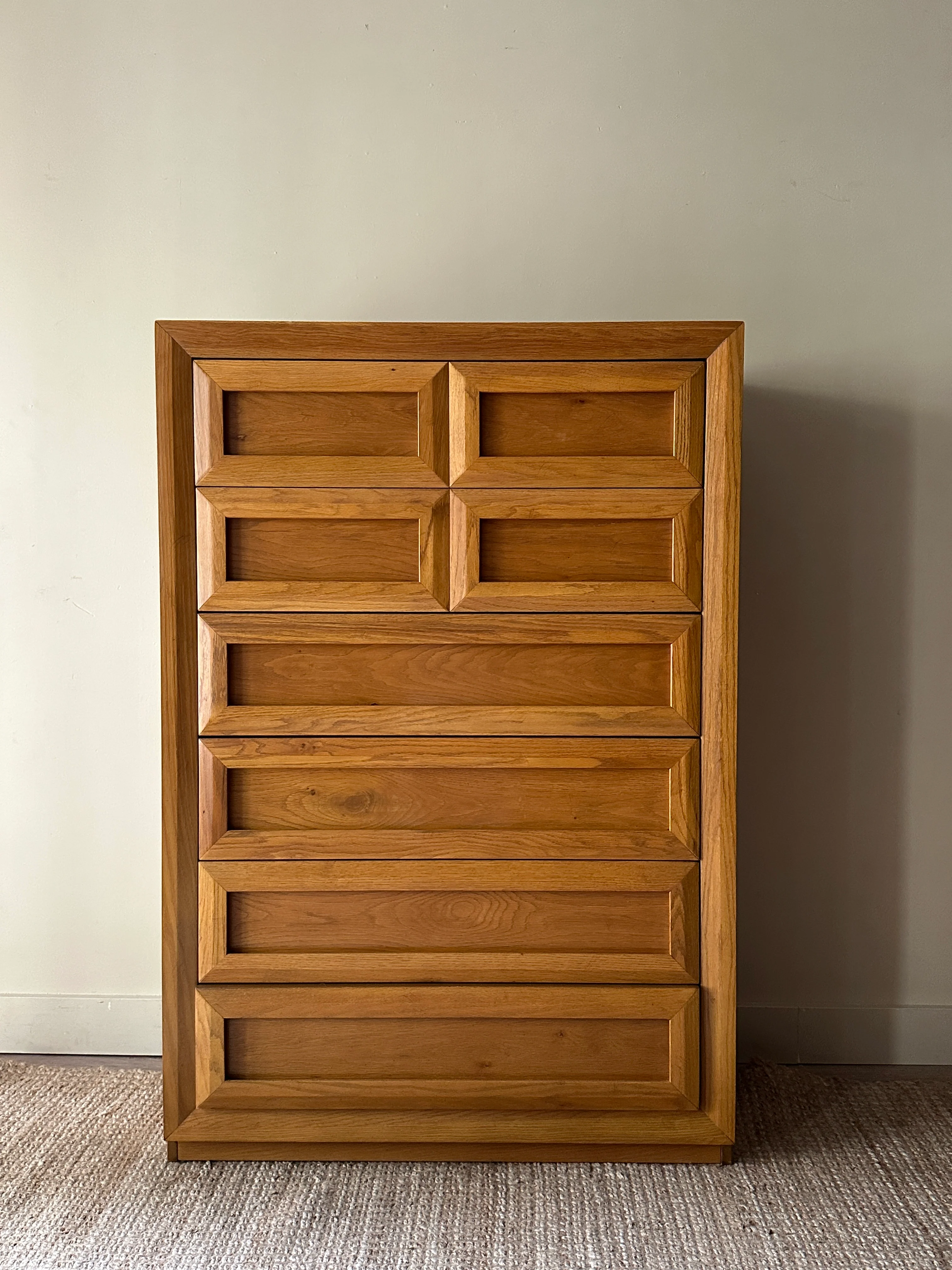 Blonde Oak tallboy