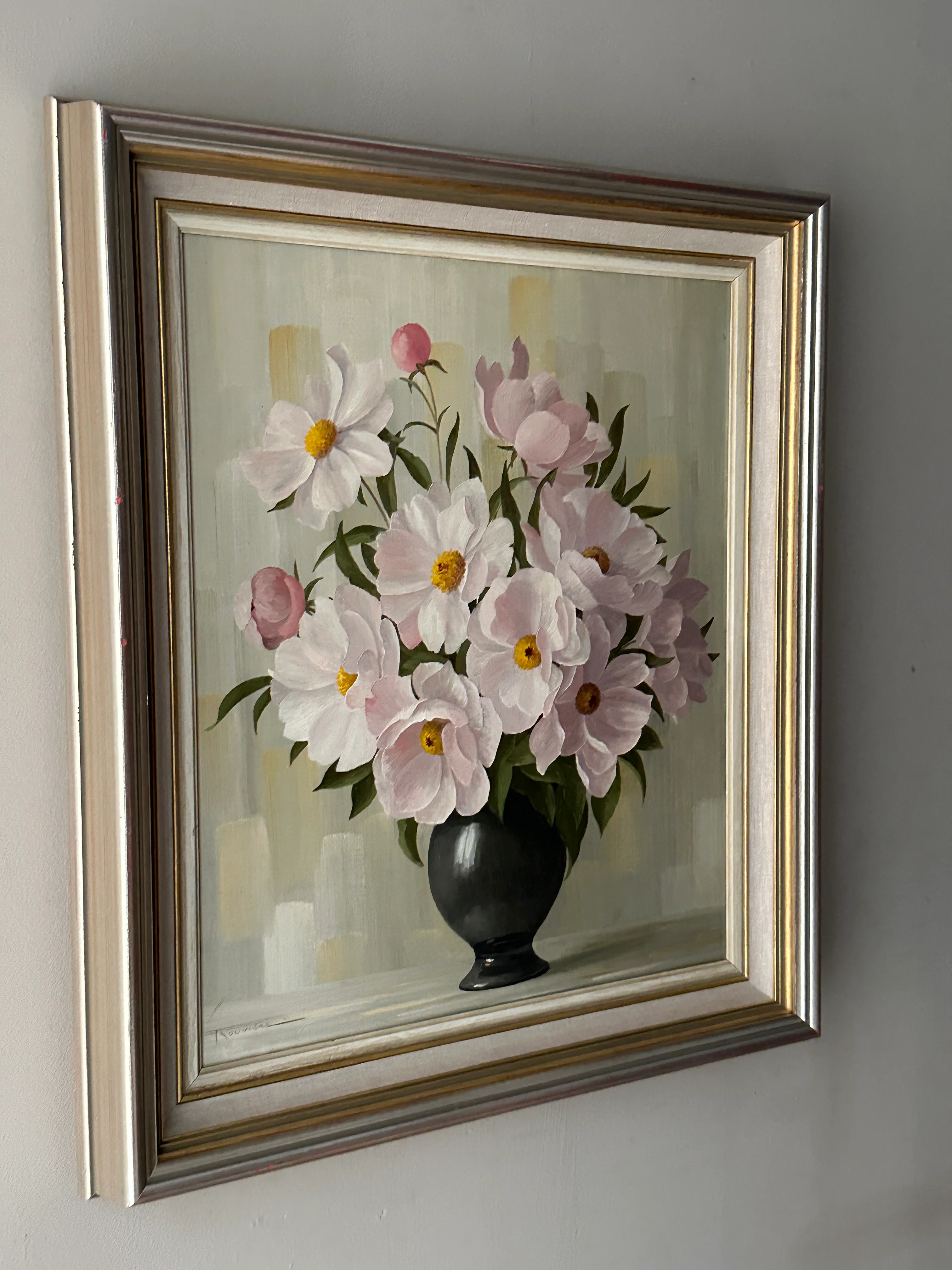 Oil on canvas by Elizabeth Rouviere - Image 3