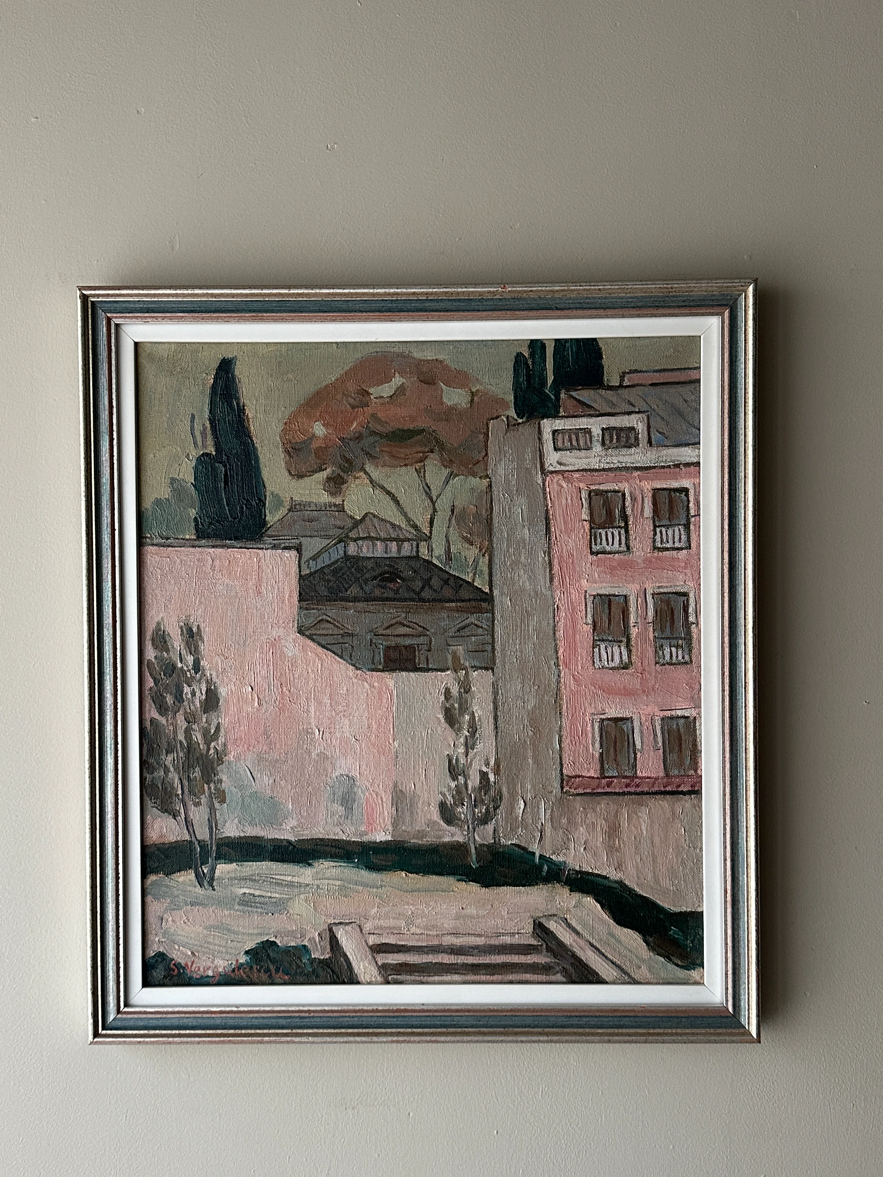 Oil on canvas by Spiru Vergulescu