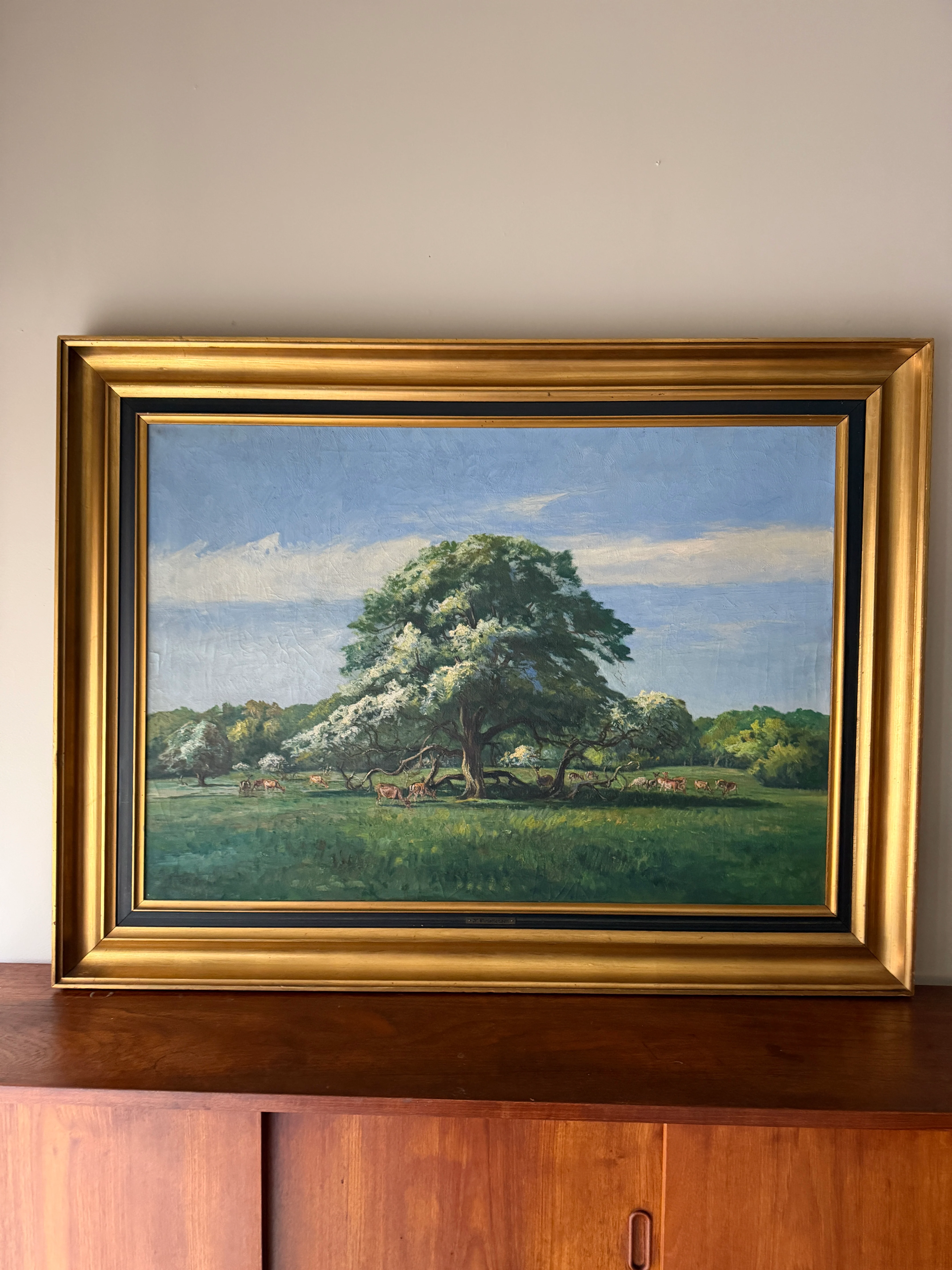 Oil on canvas. Signed N. Christiansen 1850-1922