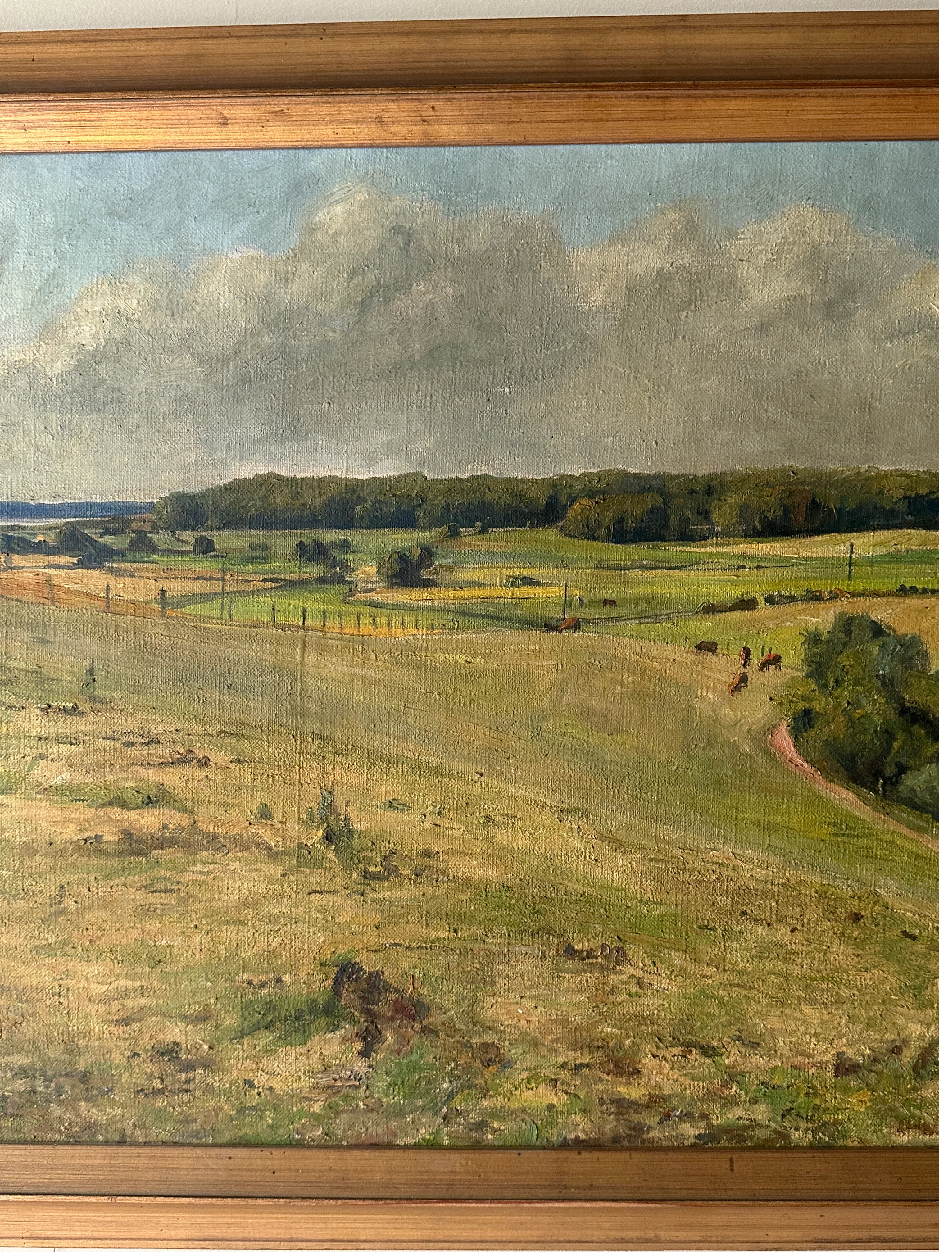 Pastoral landscape painting - Image 4