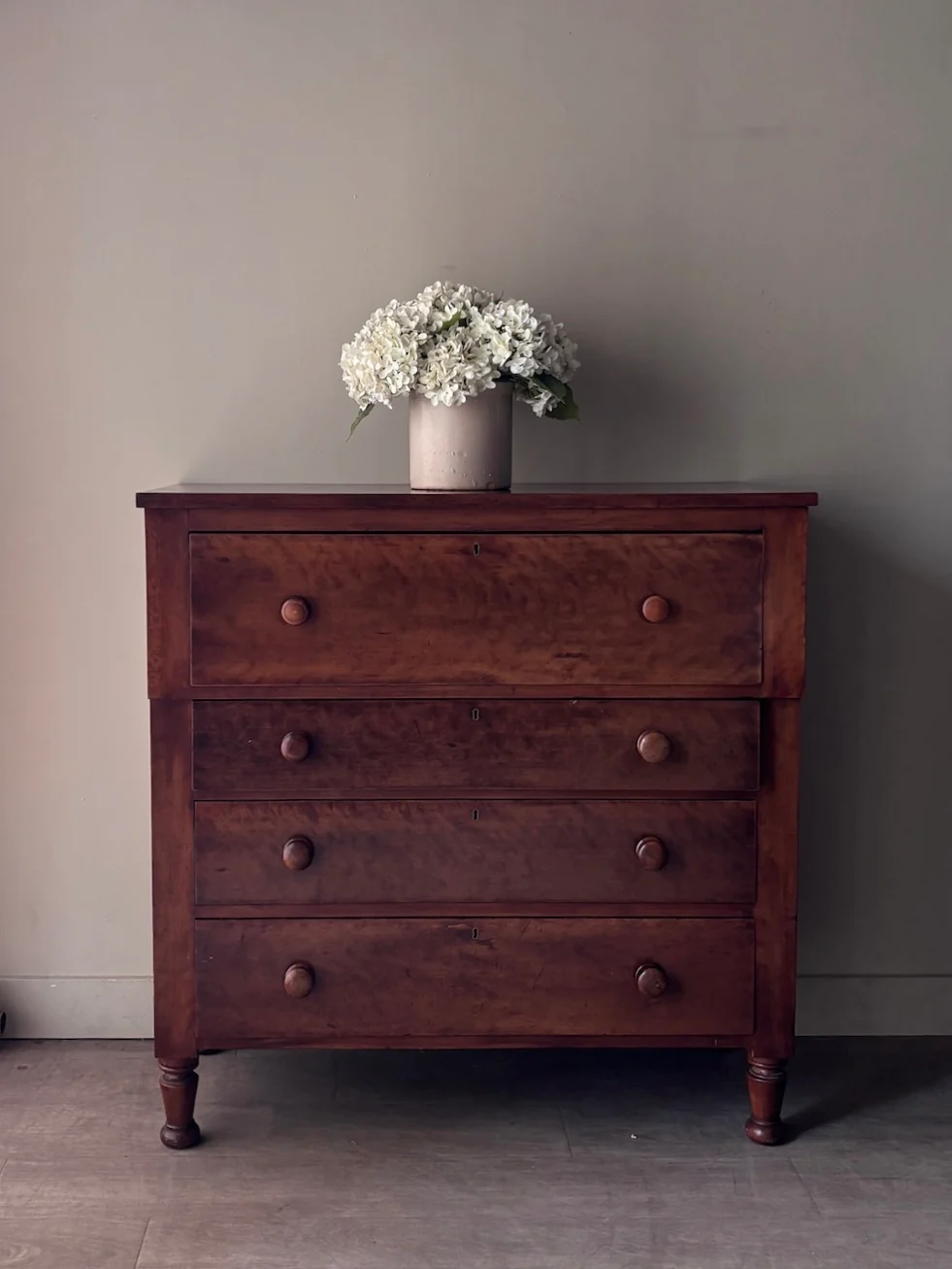 Pennsylvania Sheraton cherry dresser