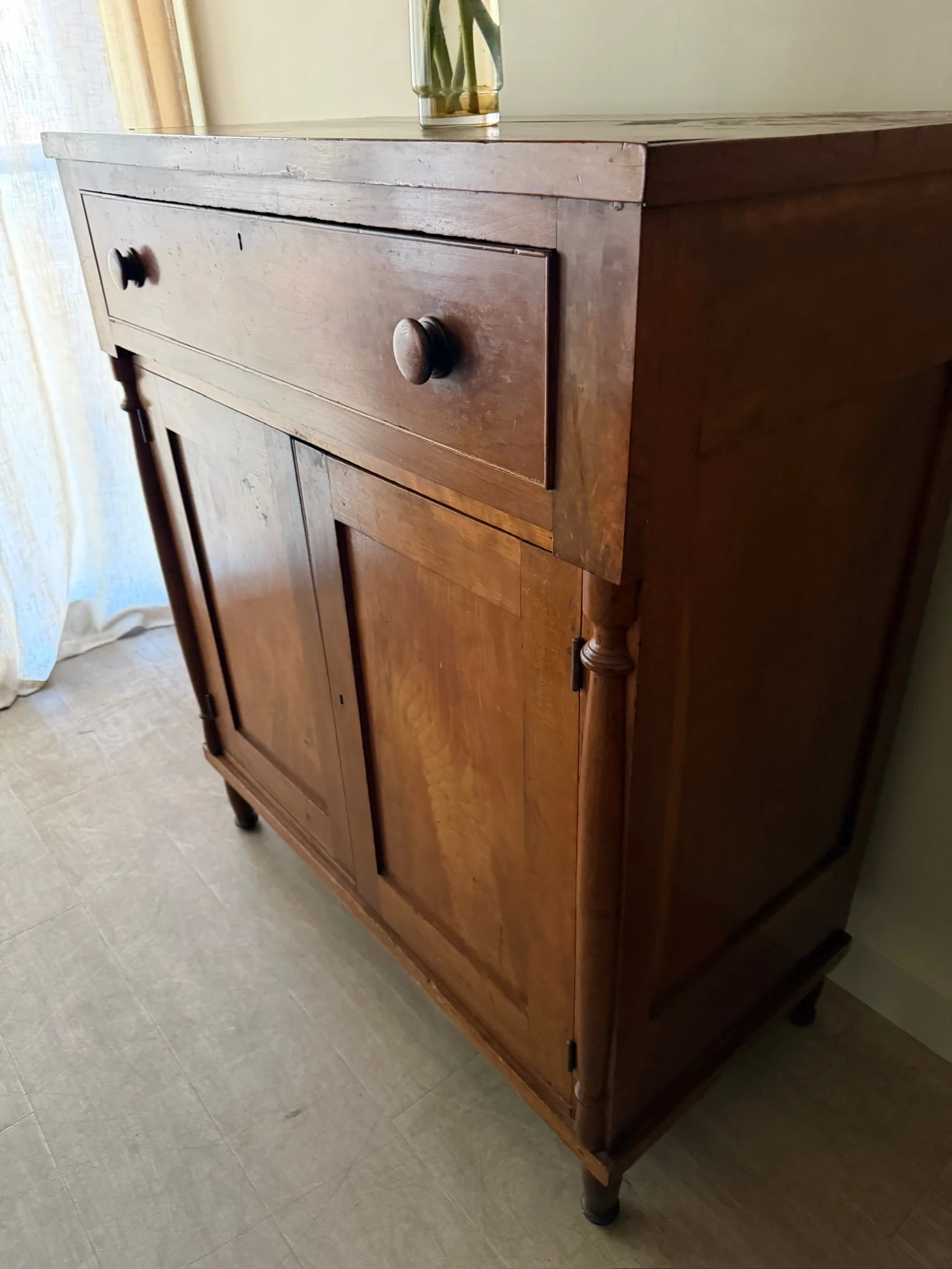 Pennsylvania Sheraton cherry jelly cupboard - Image 3
