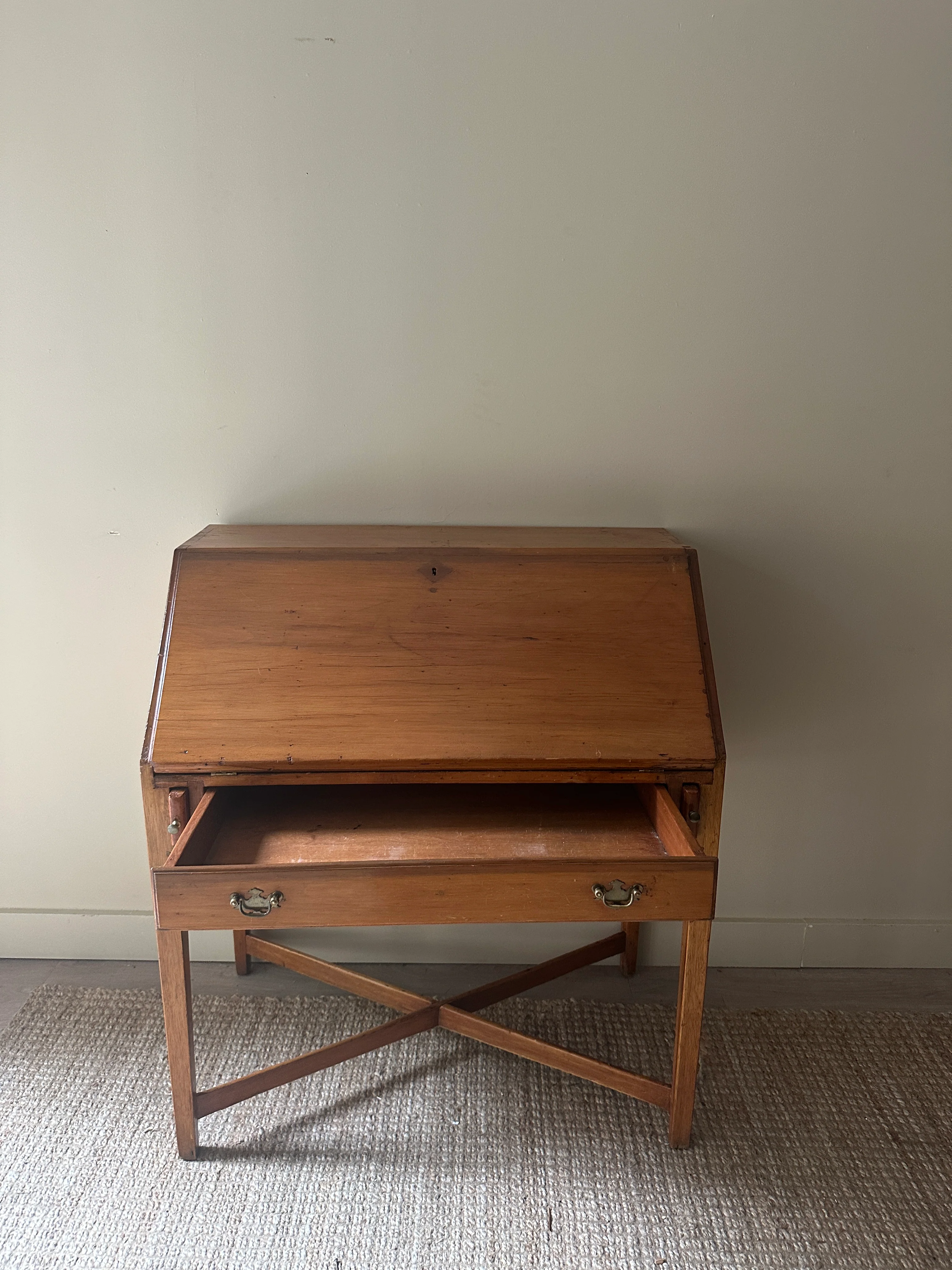 Pine secretary desk - Image 3