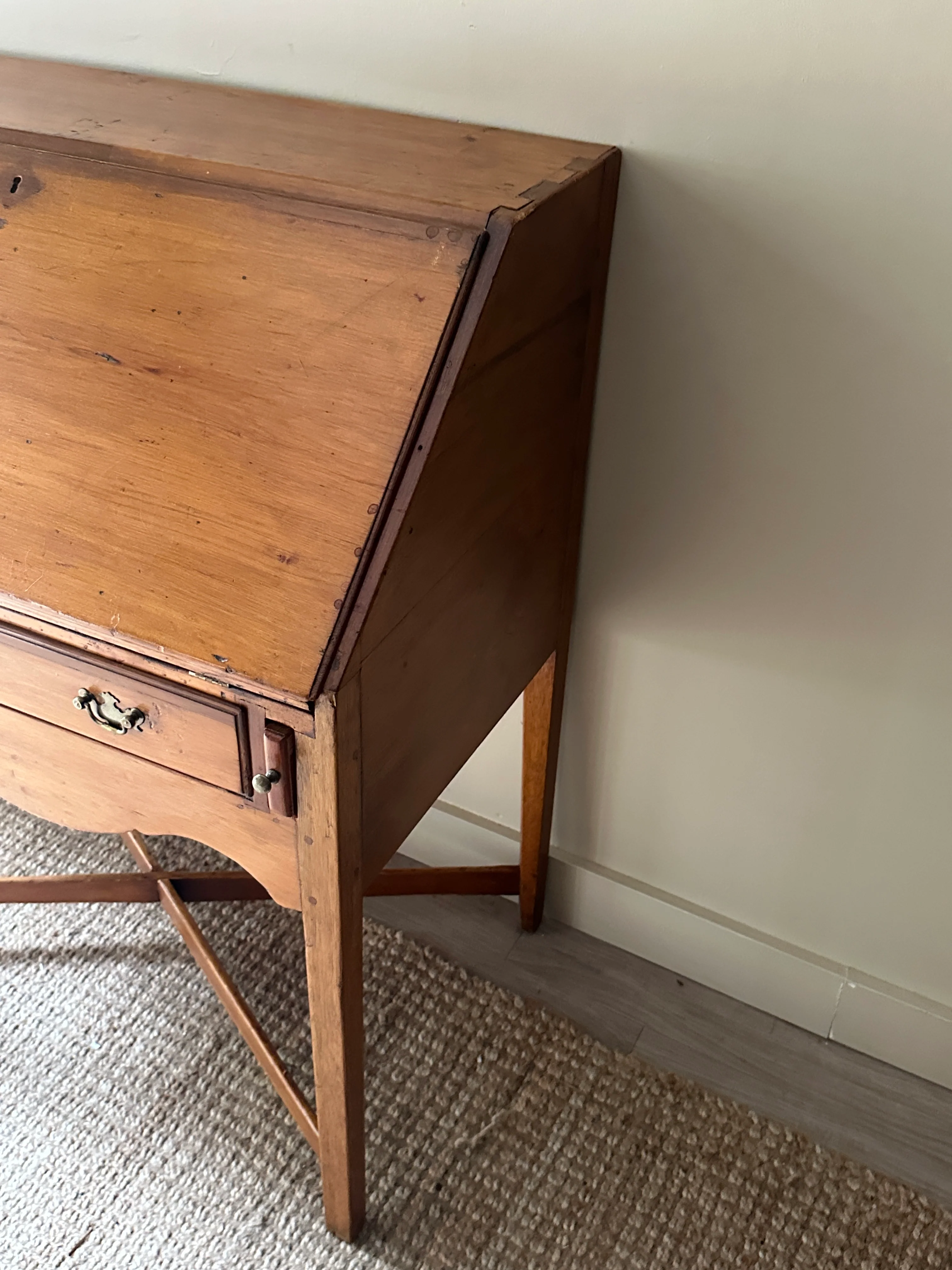 Pine secretary desk - Image 5