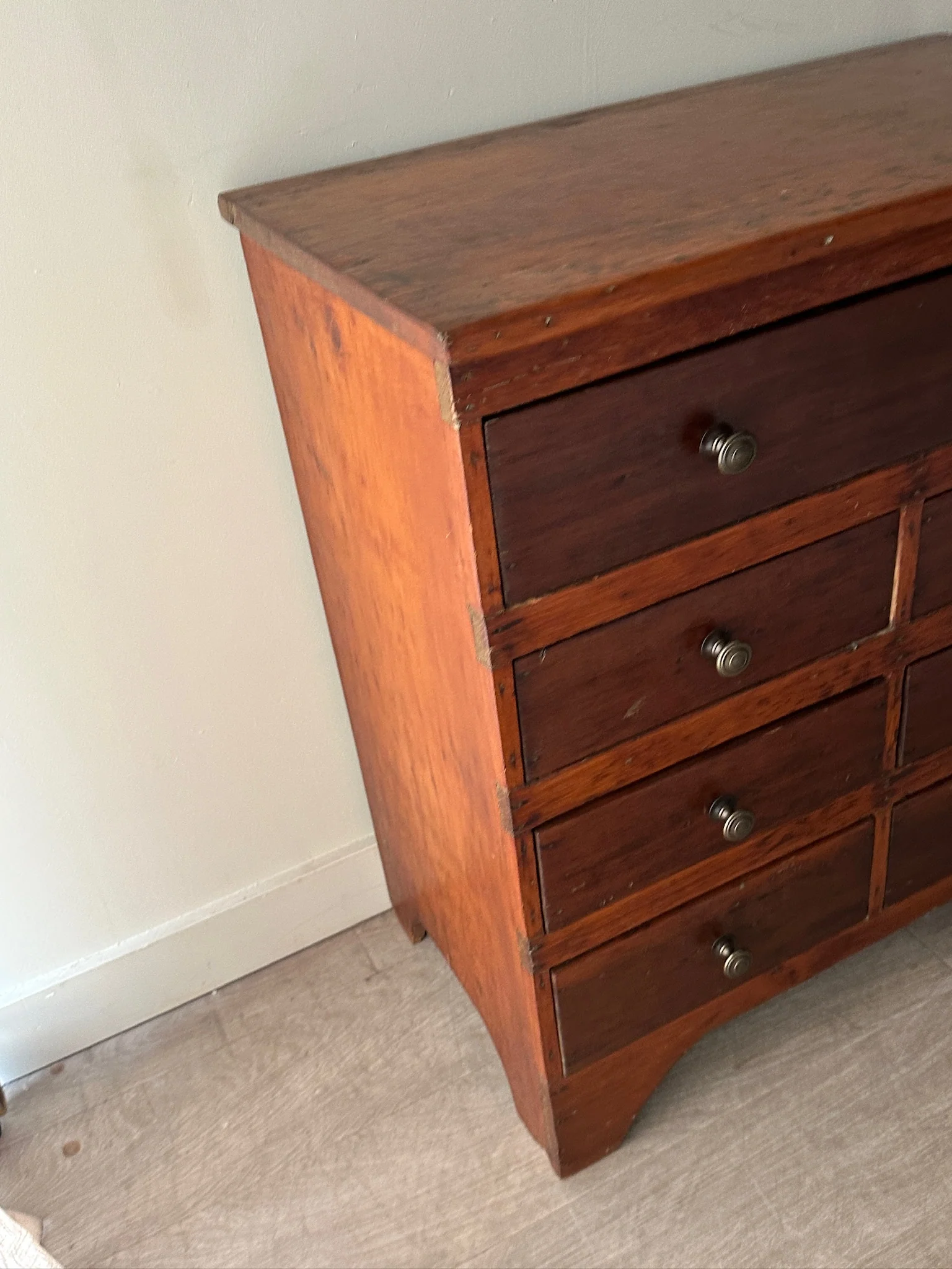 Pine 7 drawer dresser - Image 3