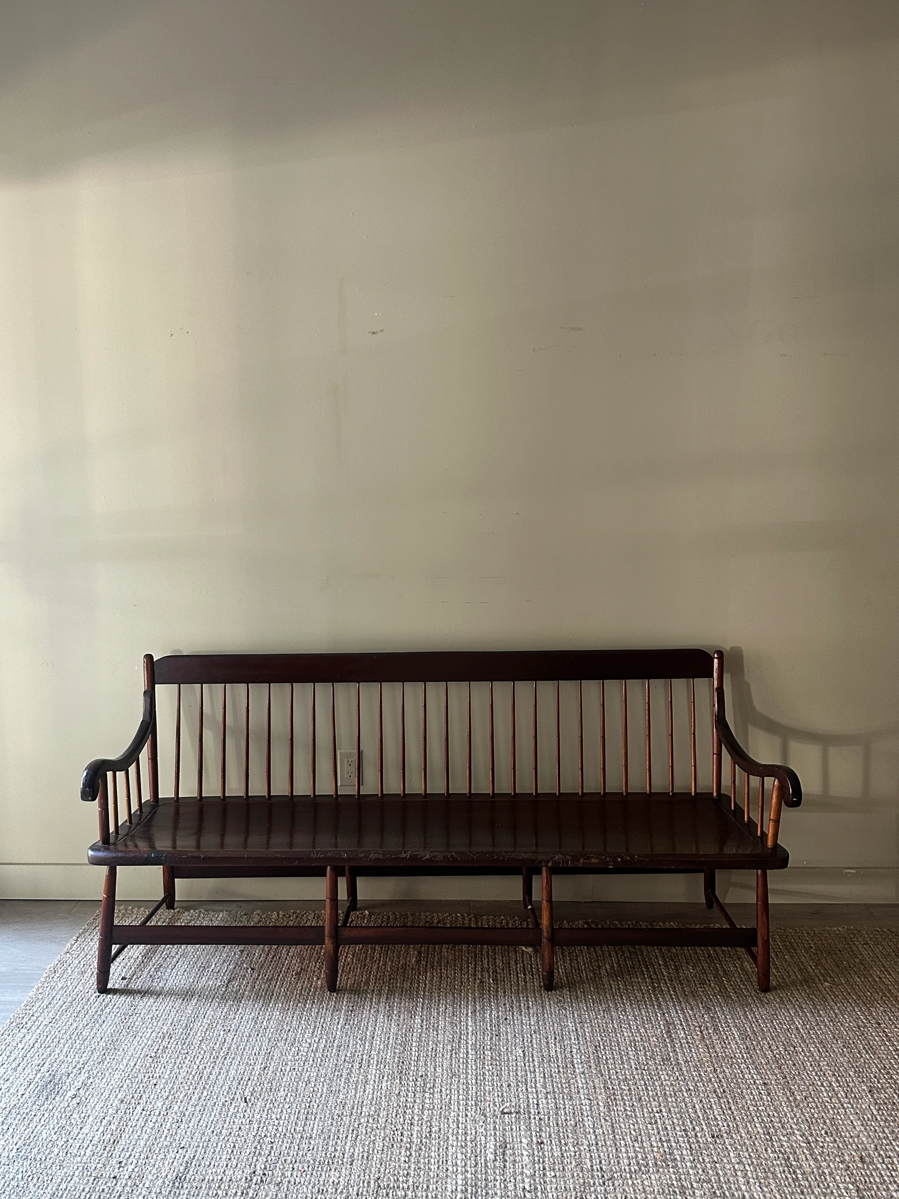 Pine bench