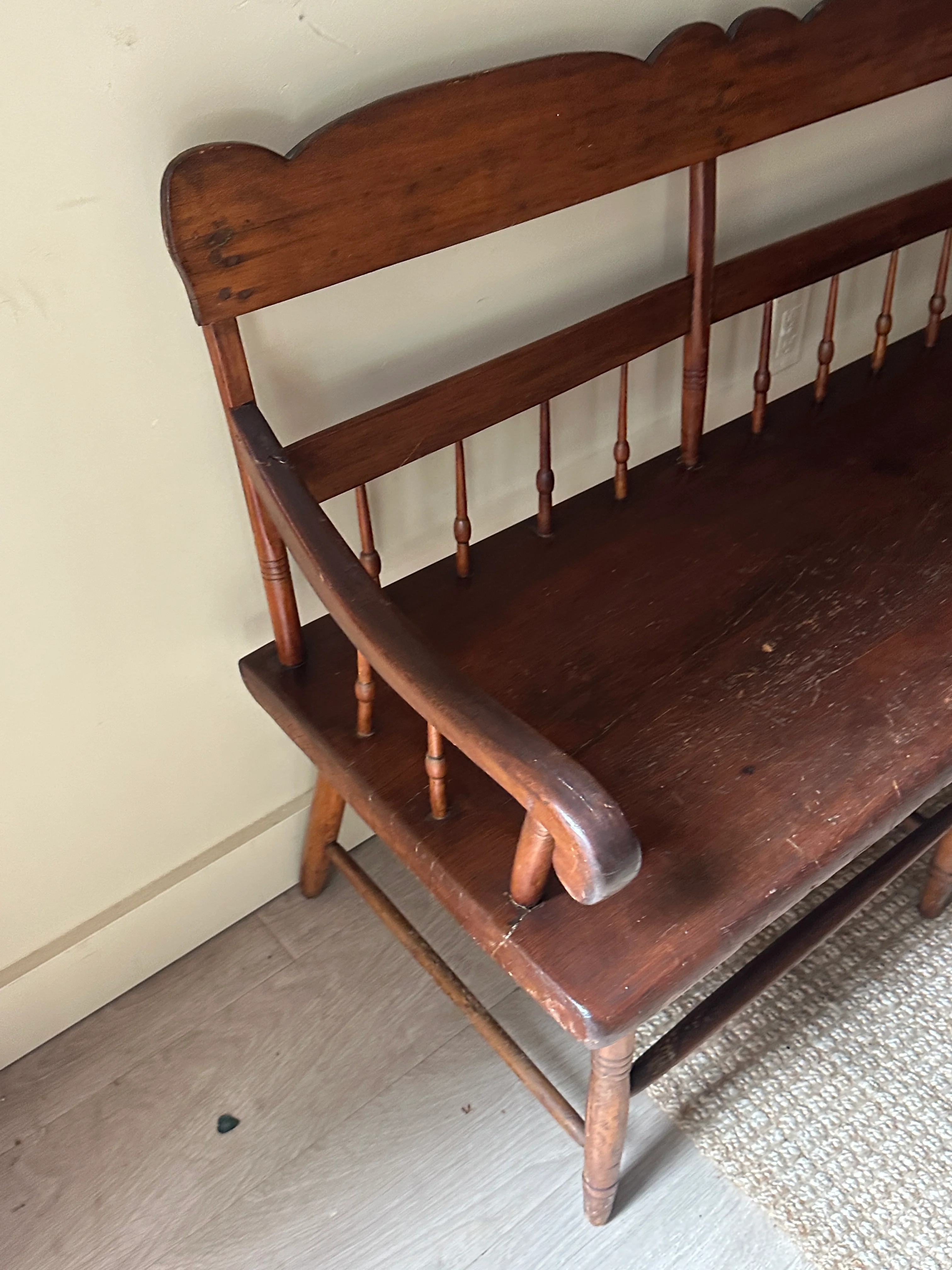 Pine bench - Image 2