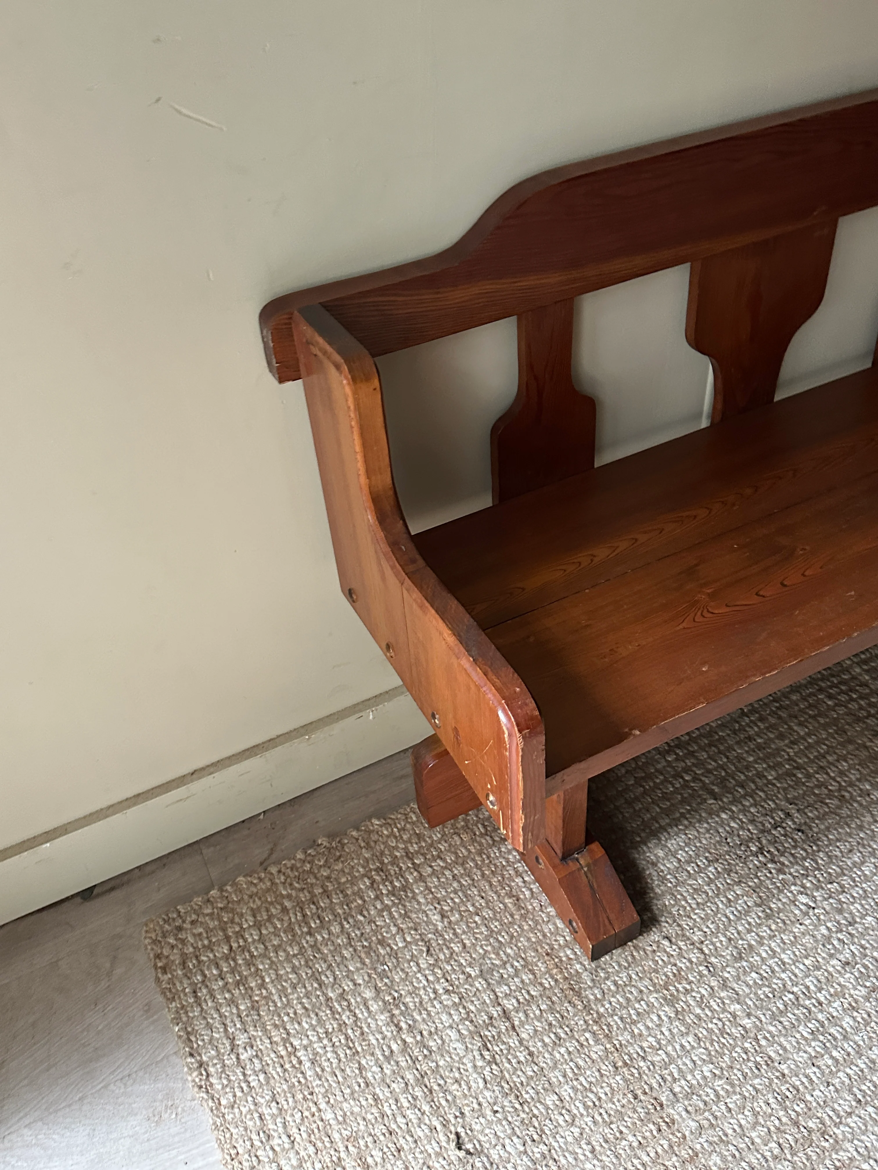 Pine bench - Image 2