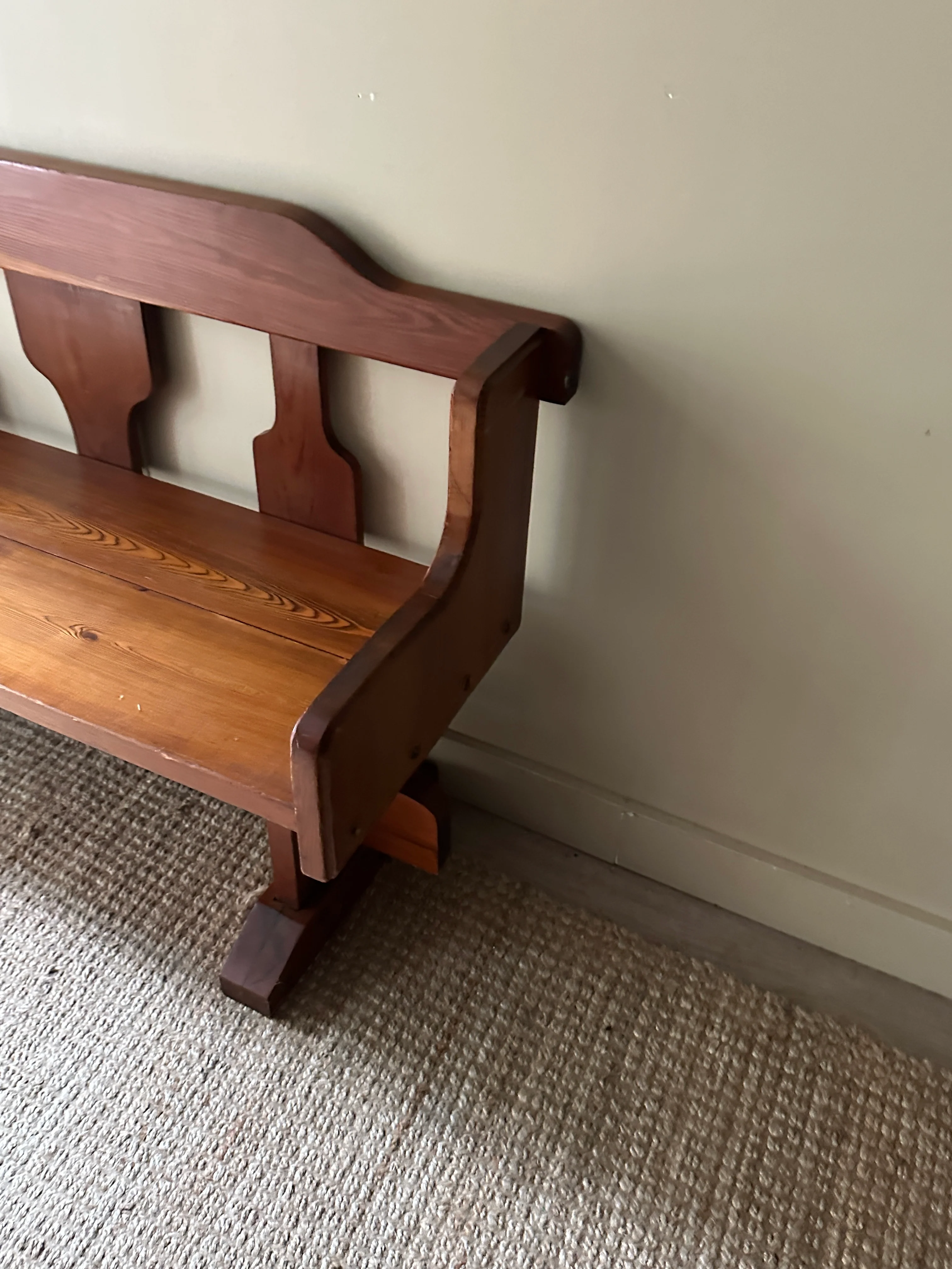 Pine bench - Image 3