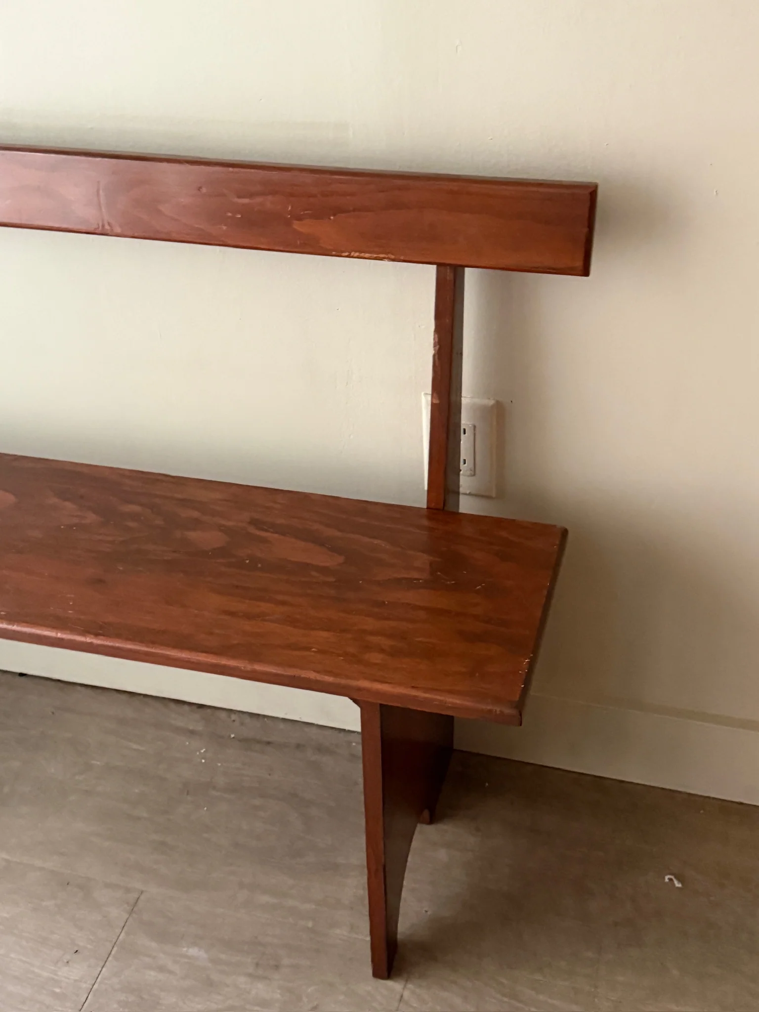 Pine bench - Image 4
