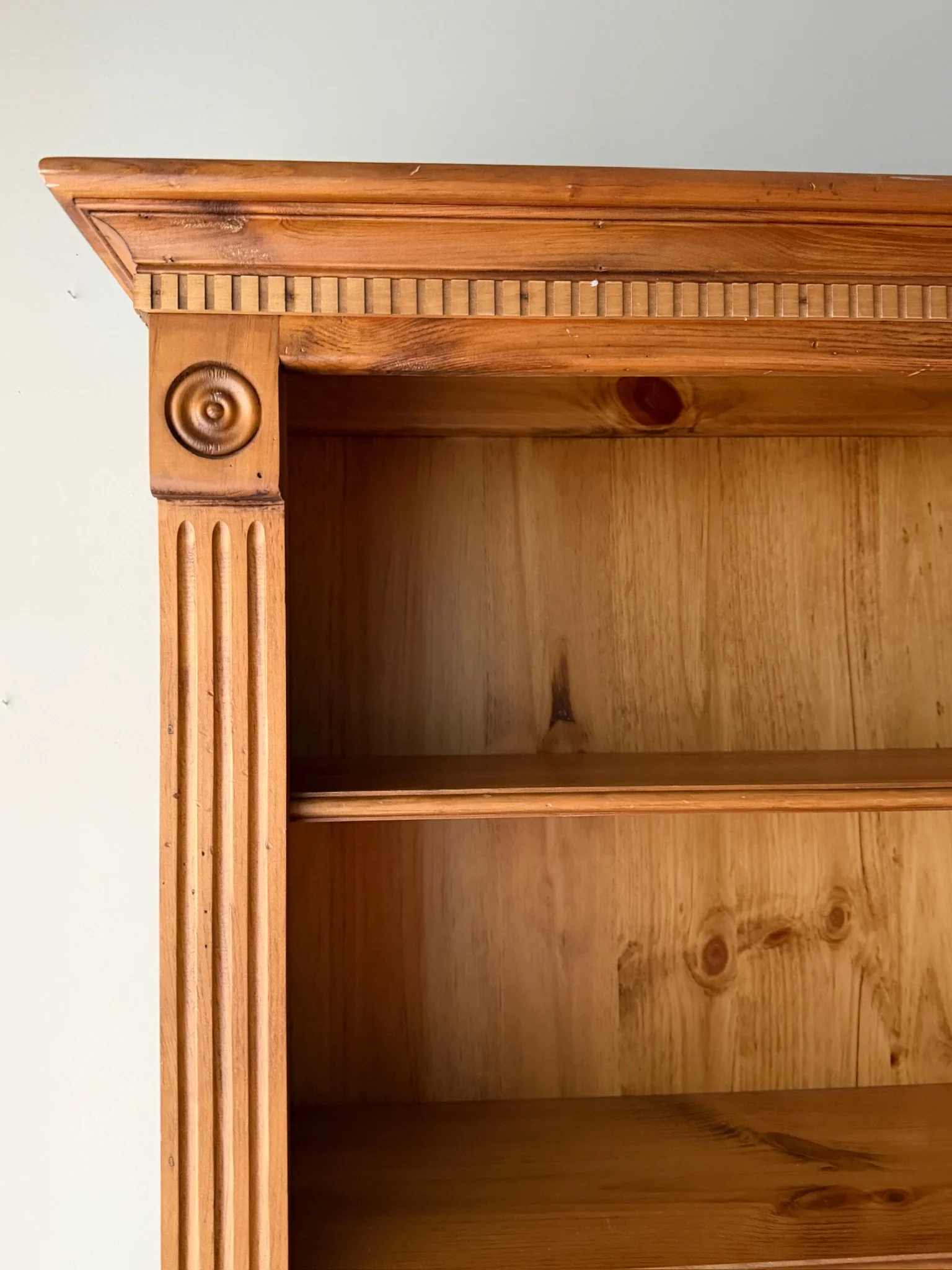 Pine bookcase - Image 5