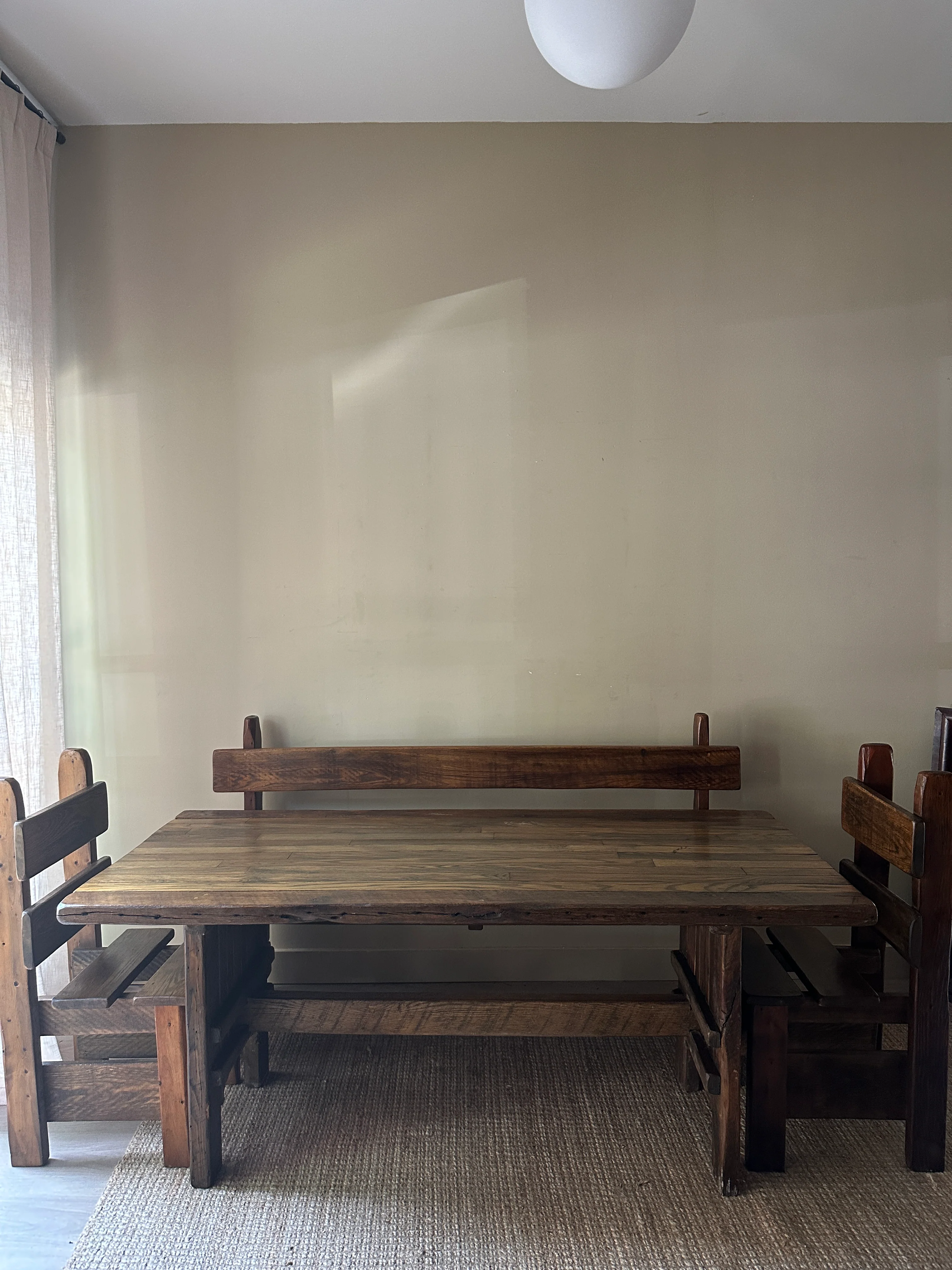 Pine dining set. - Image 2
