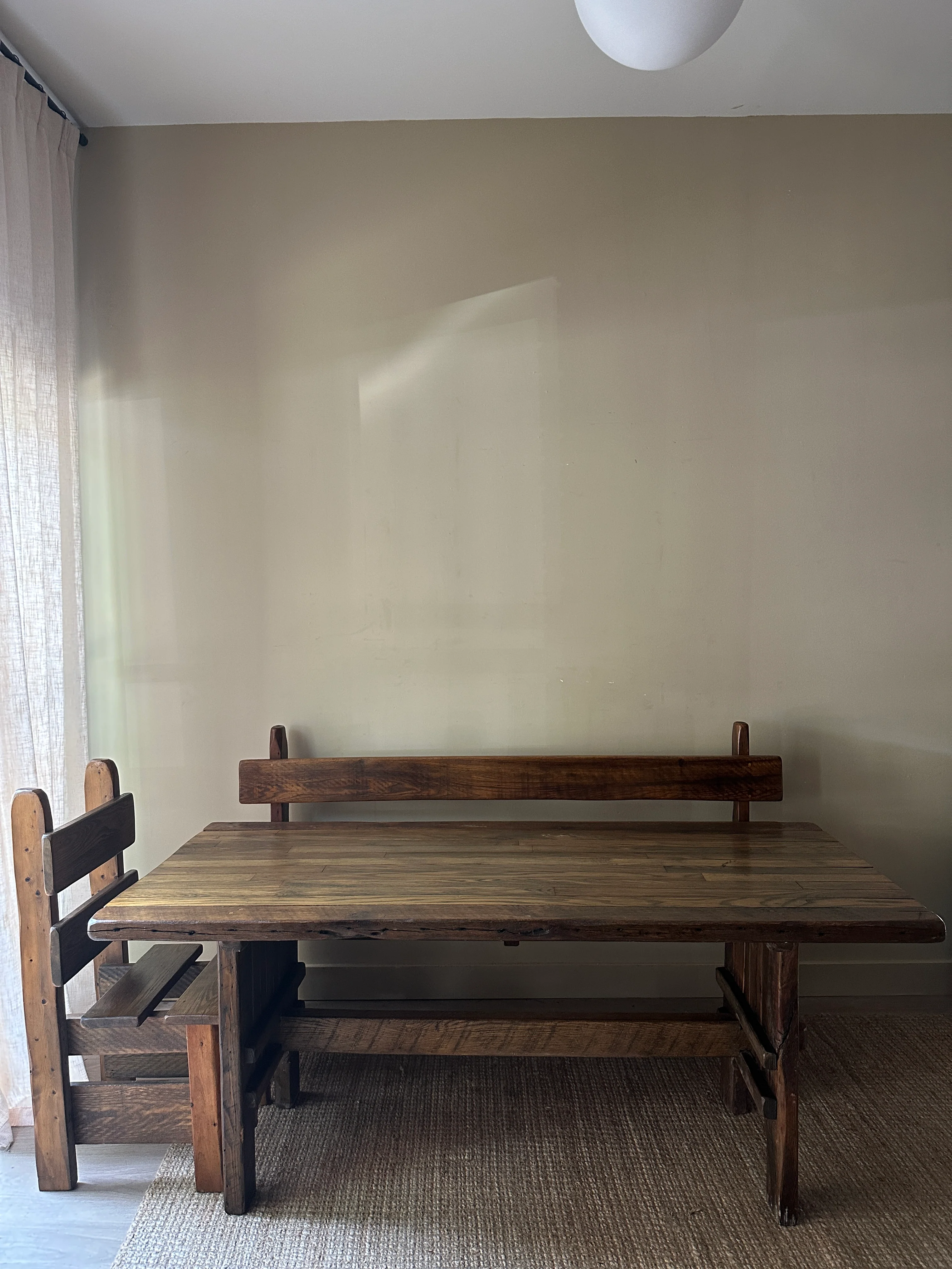 Pine dining set. - Image 7