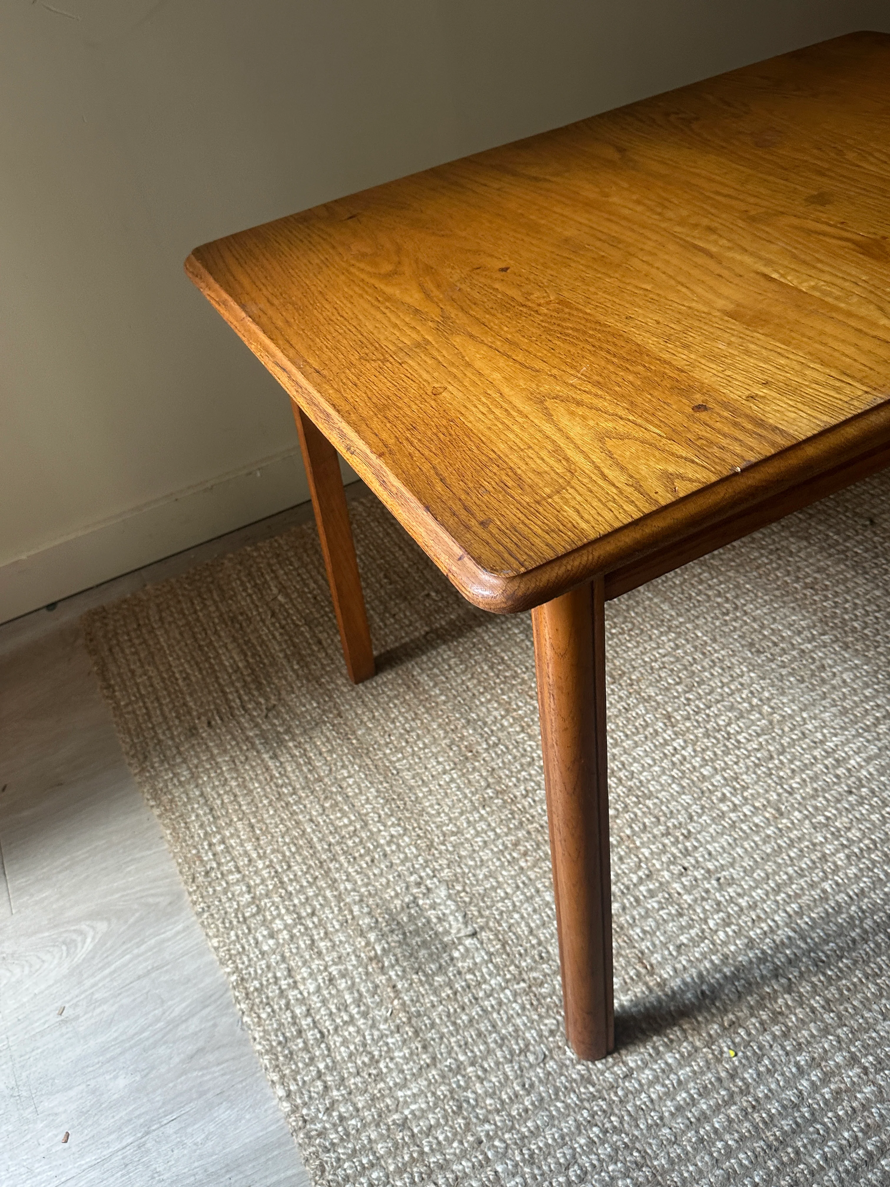 Pine dining table - Image 7