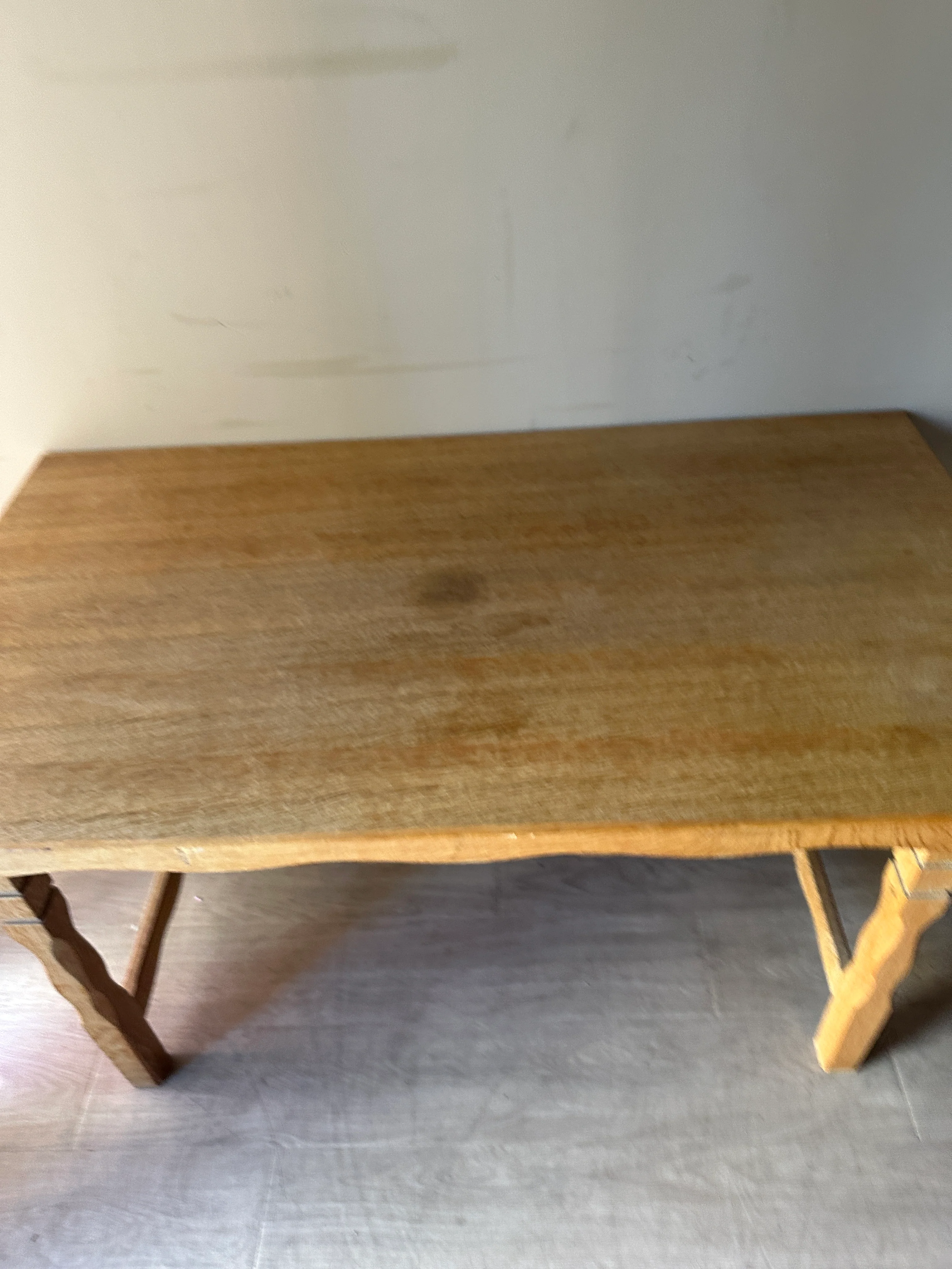 Pine dining table with extensions - Image 4