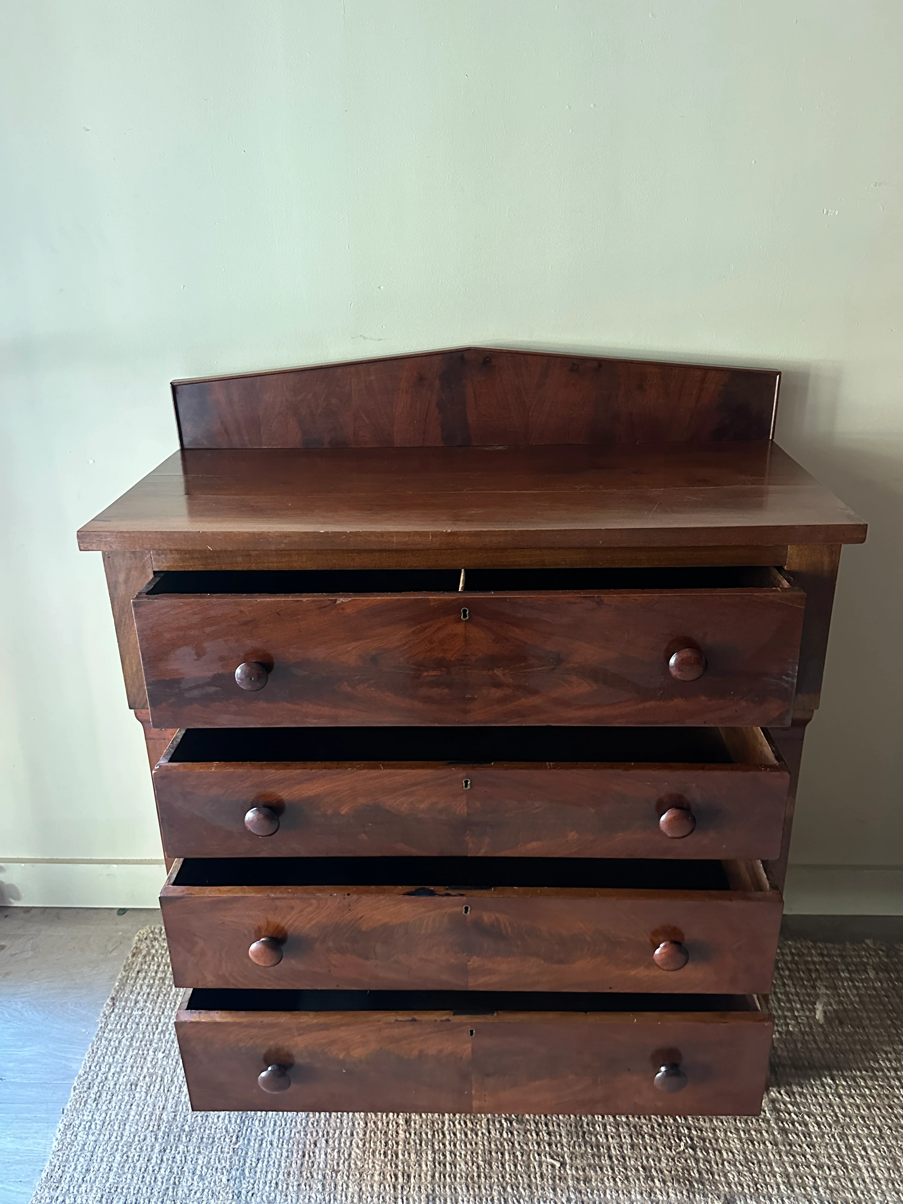 Walnut dresser - Image 5
