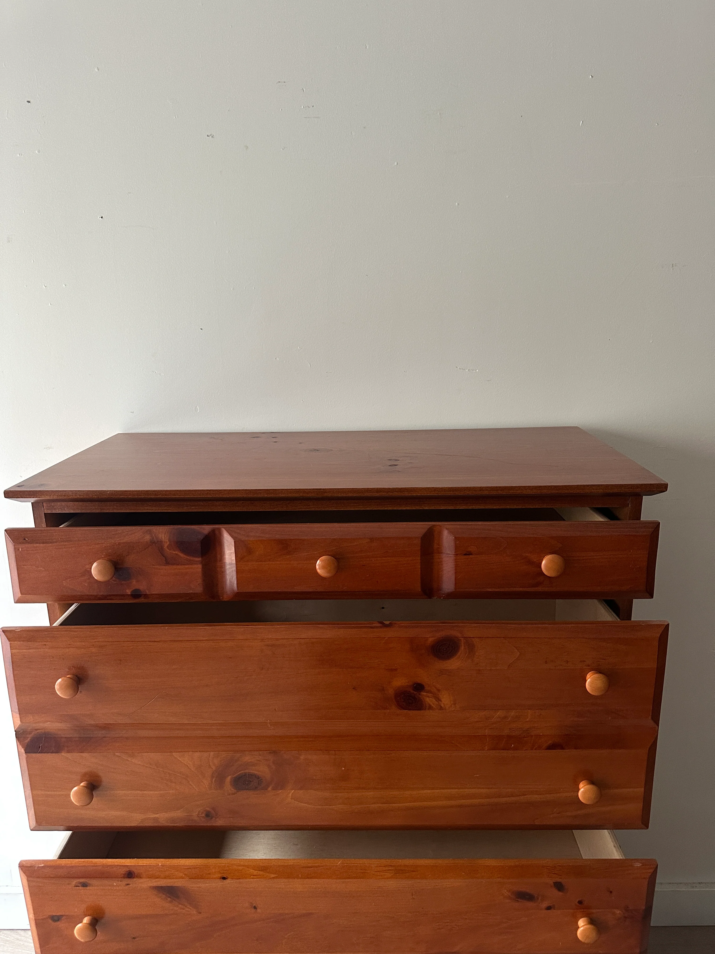 Pine dresser left - Image 12