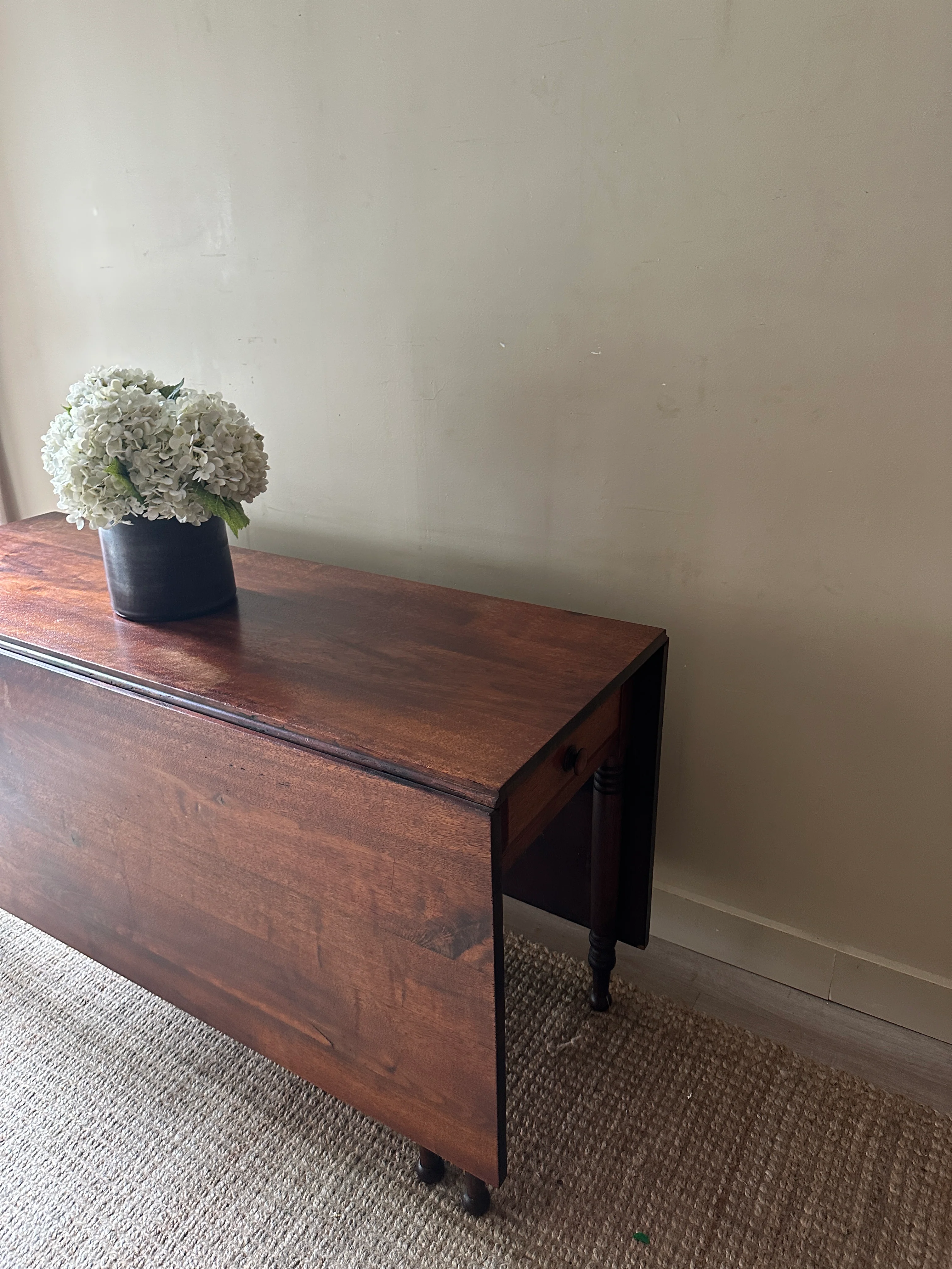 Pine drop leaf table - Image 4