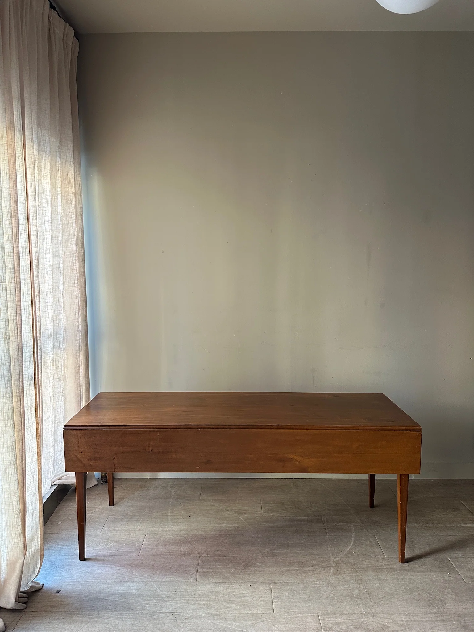 Pine drop leaf harvest table - Image 2