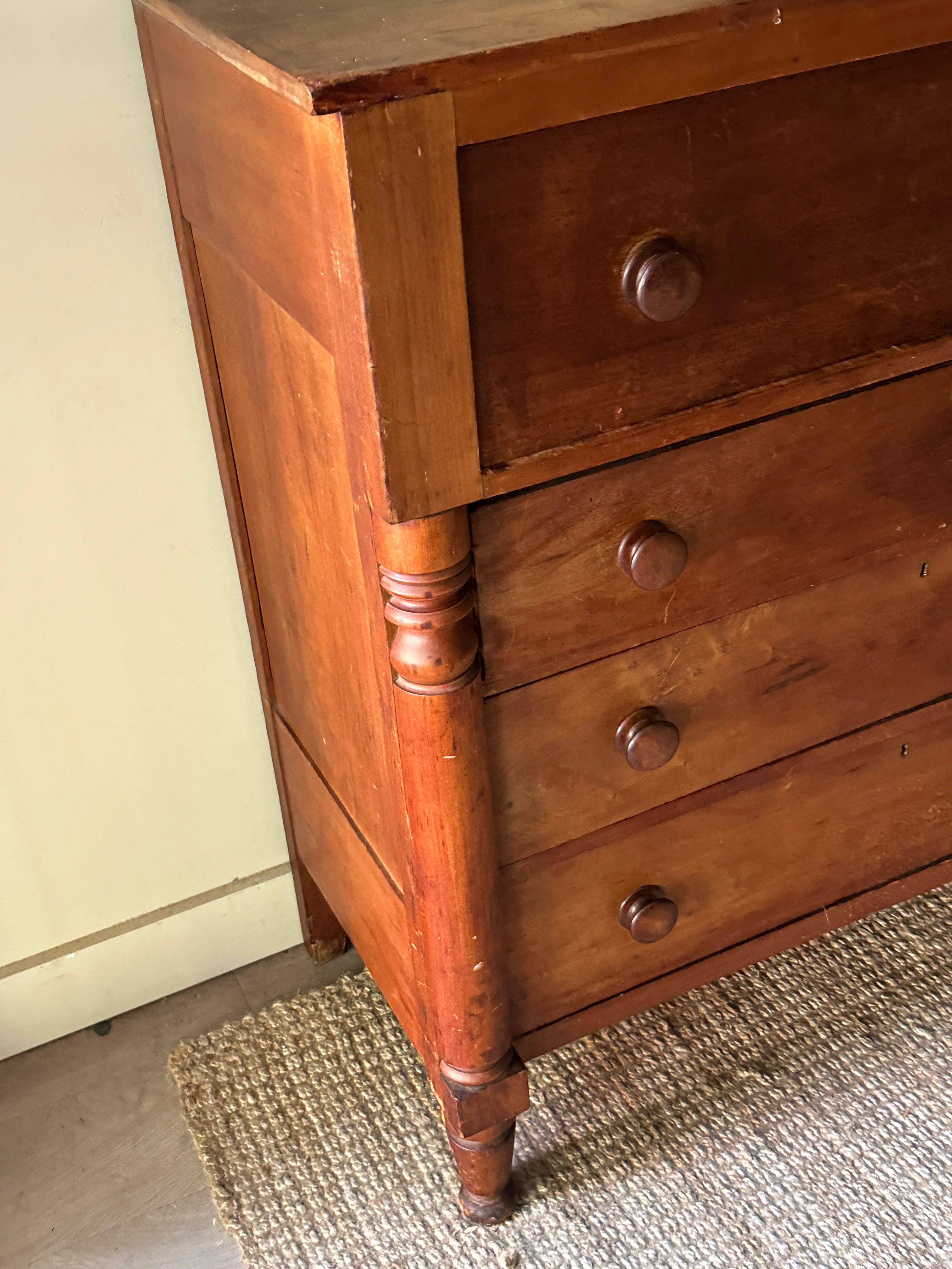 Pine empire dresser - Image 2