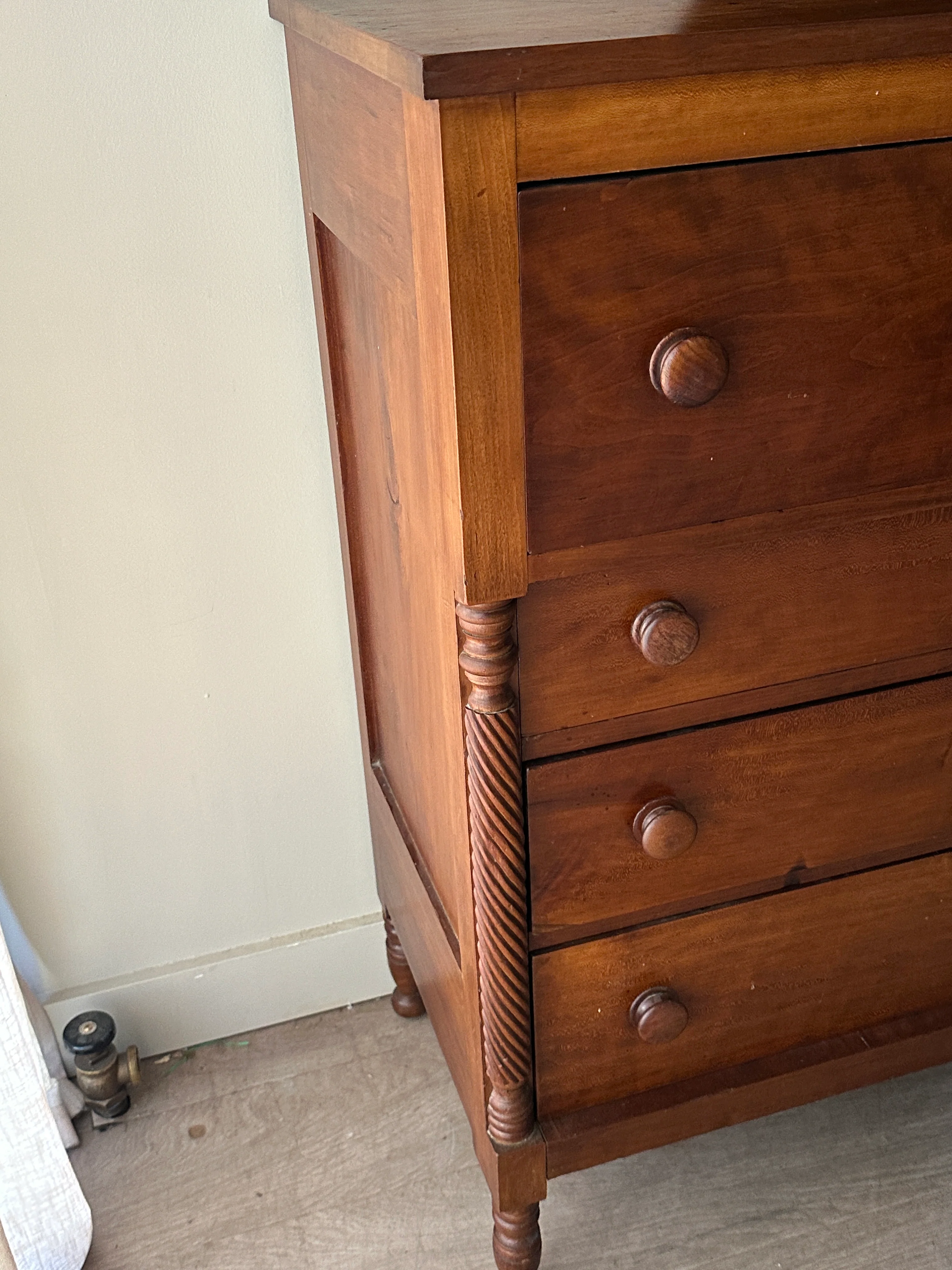 Pine empire dresser - Image 3
