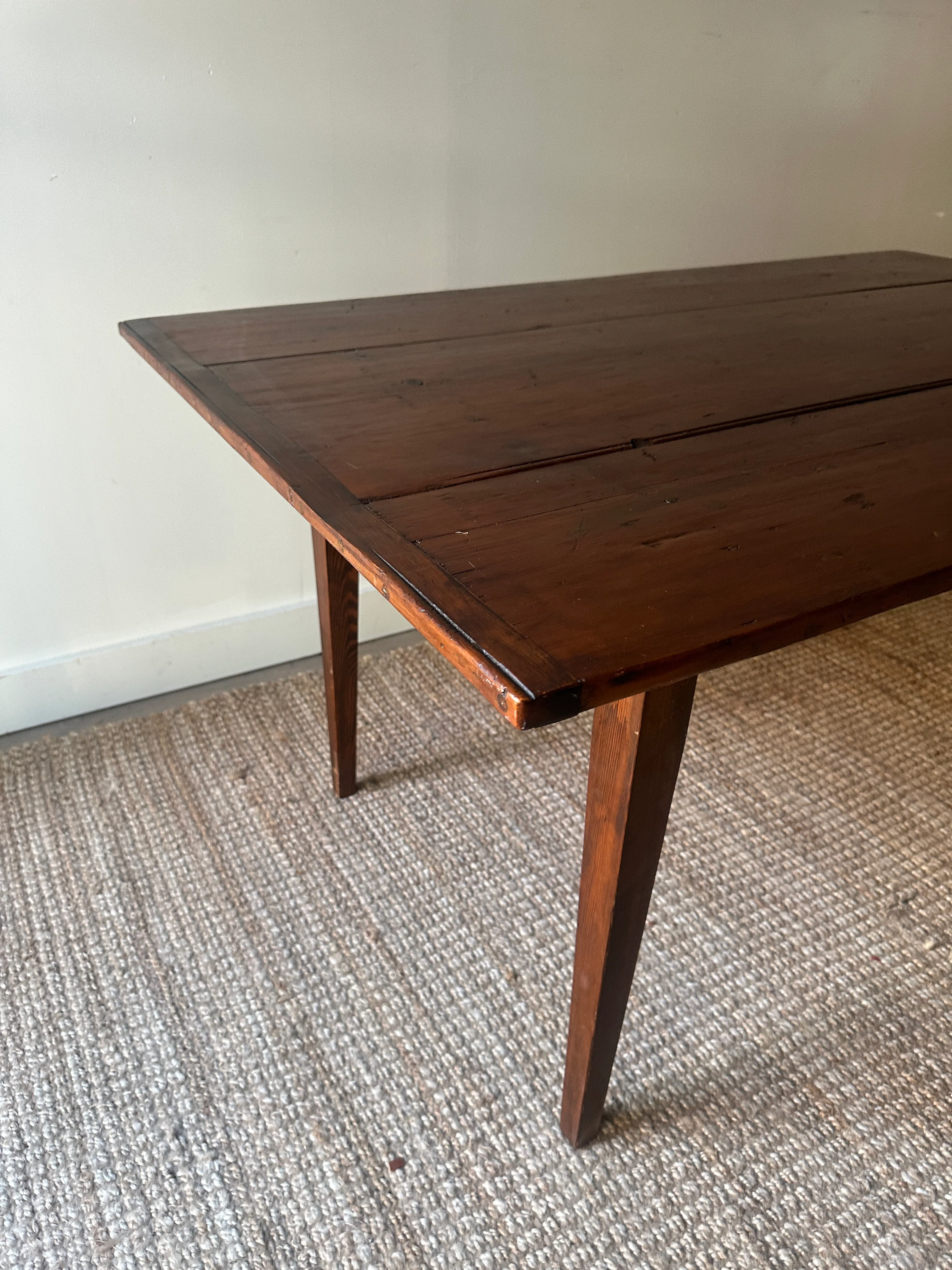 Pine farmhouse table - Image 6