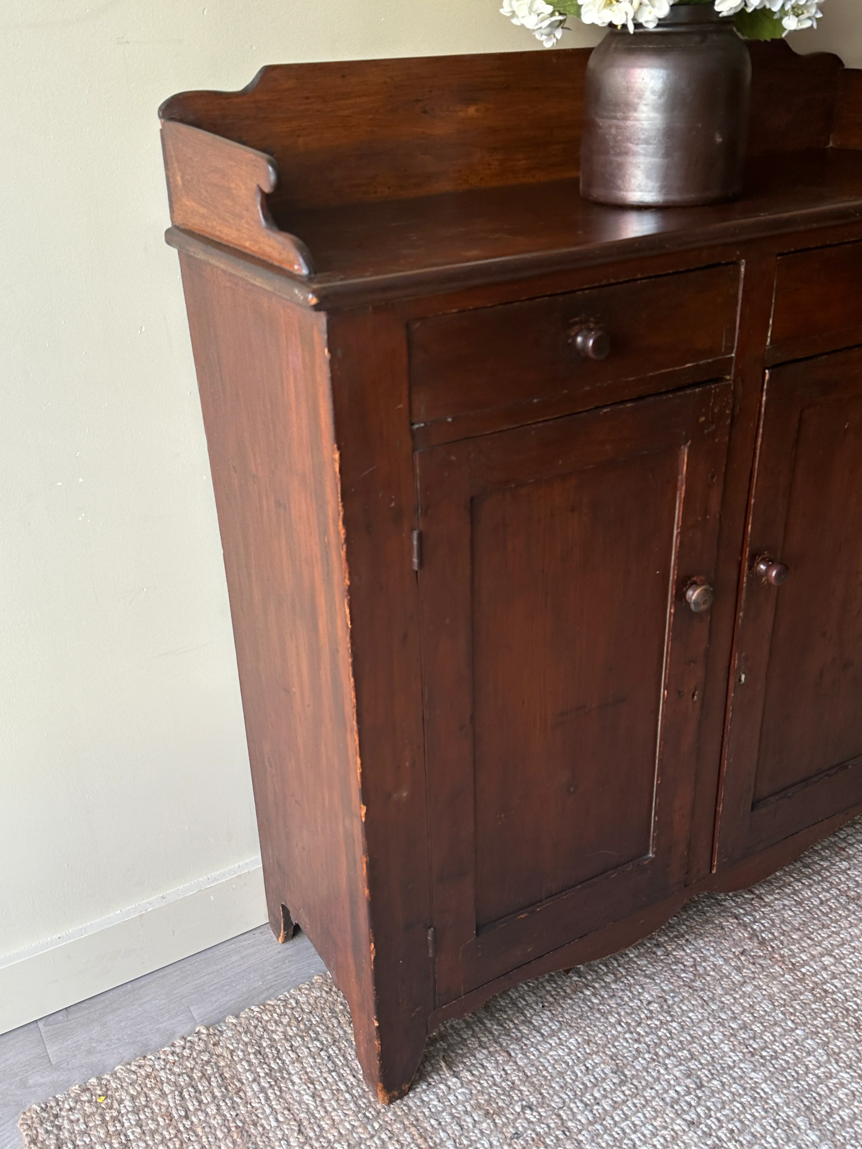 Pine jelly cupboard - Image 3
