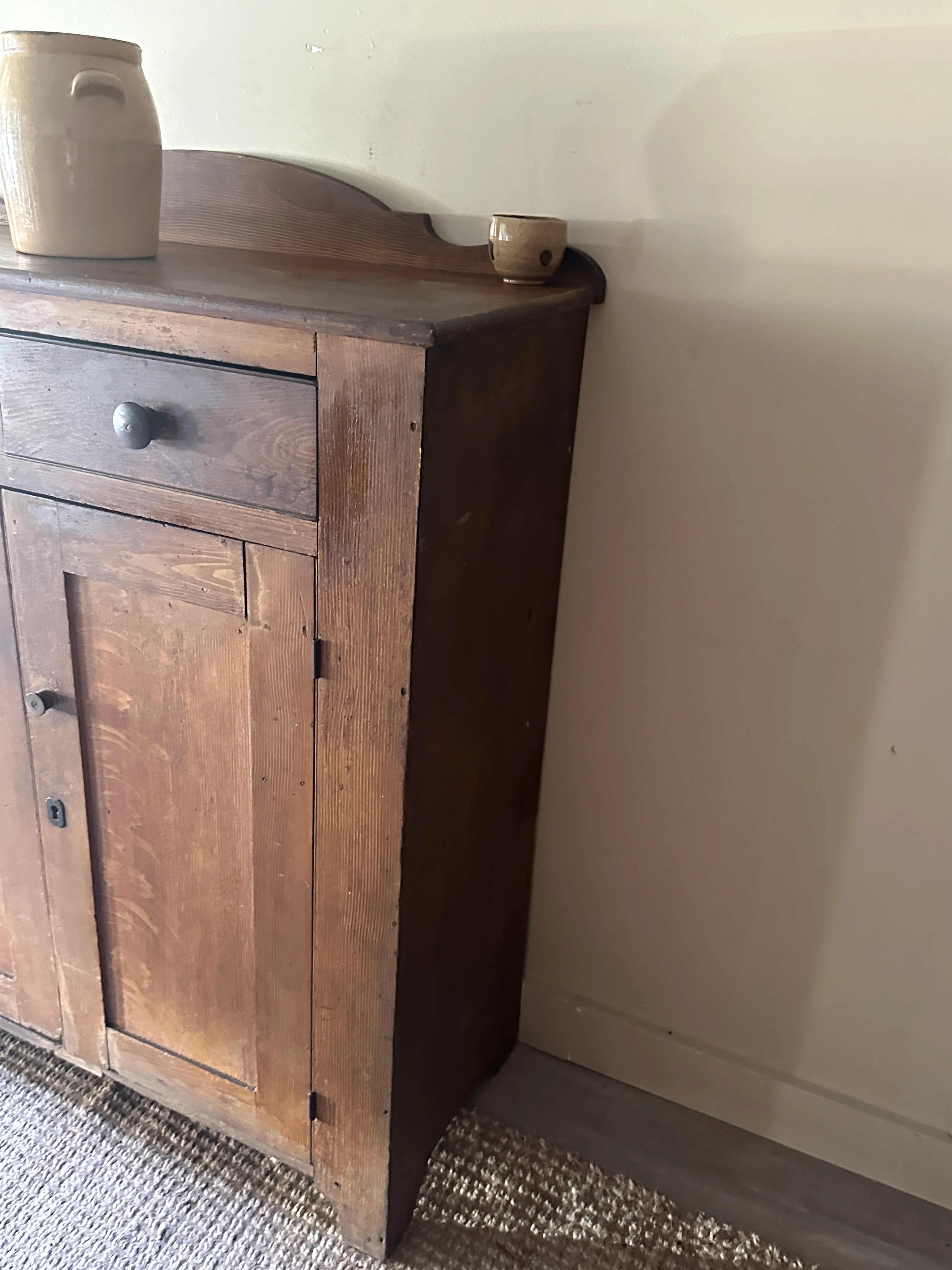 Pine jelly cupboard - Image 3
