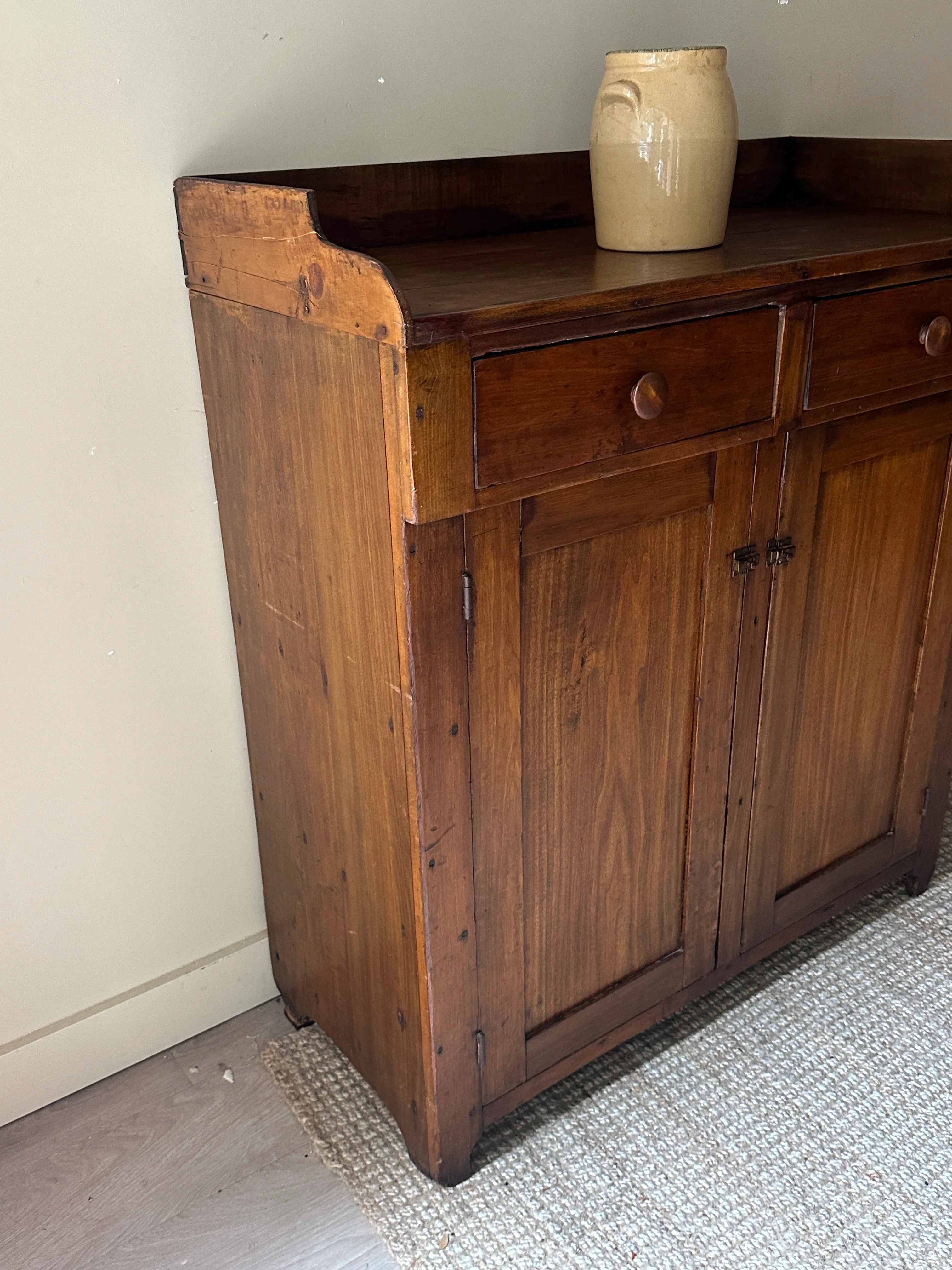 Pine jelly cupboard - Image 3