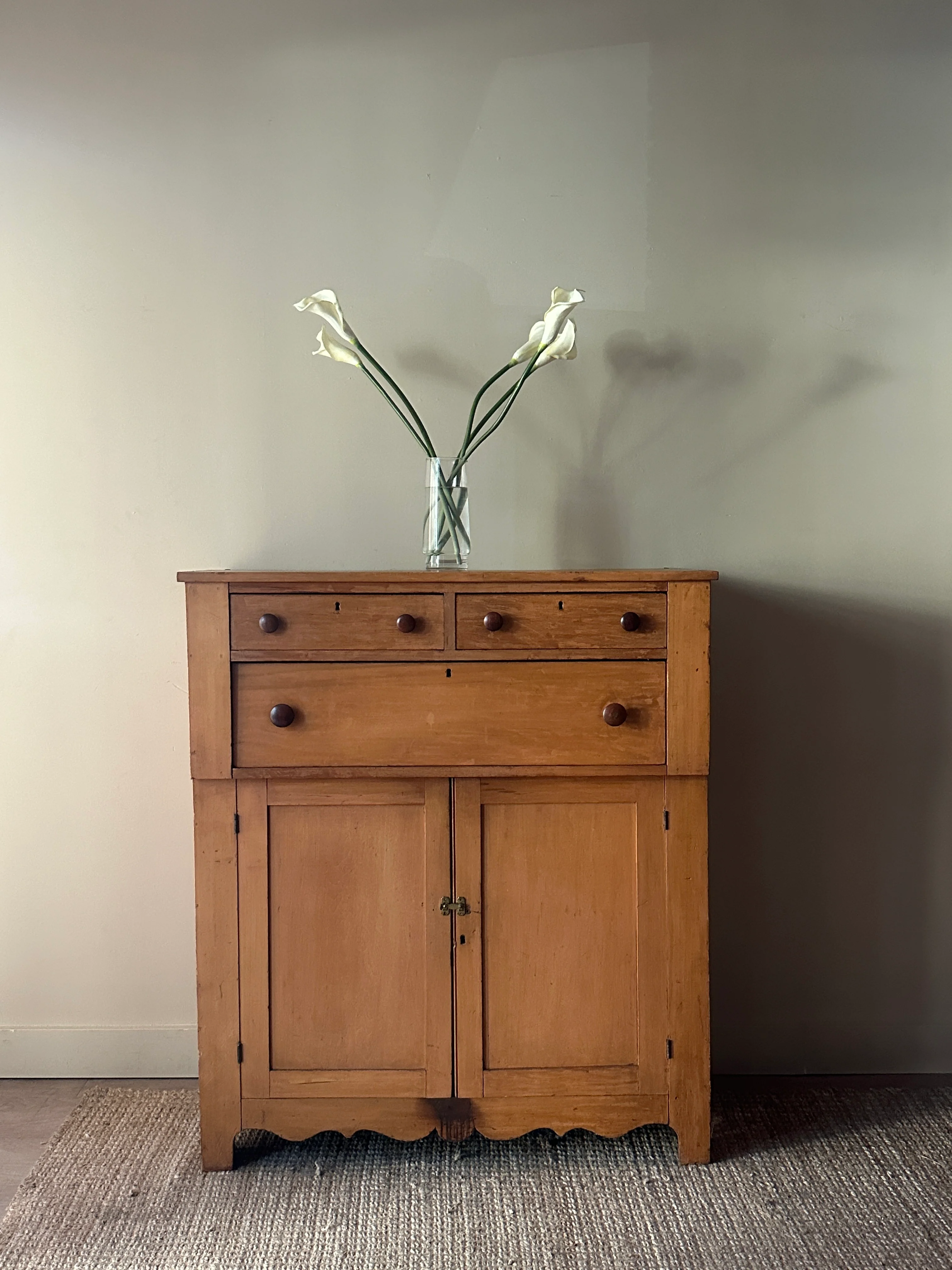 Pine jelly cupboard