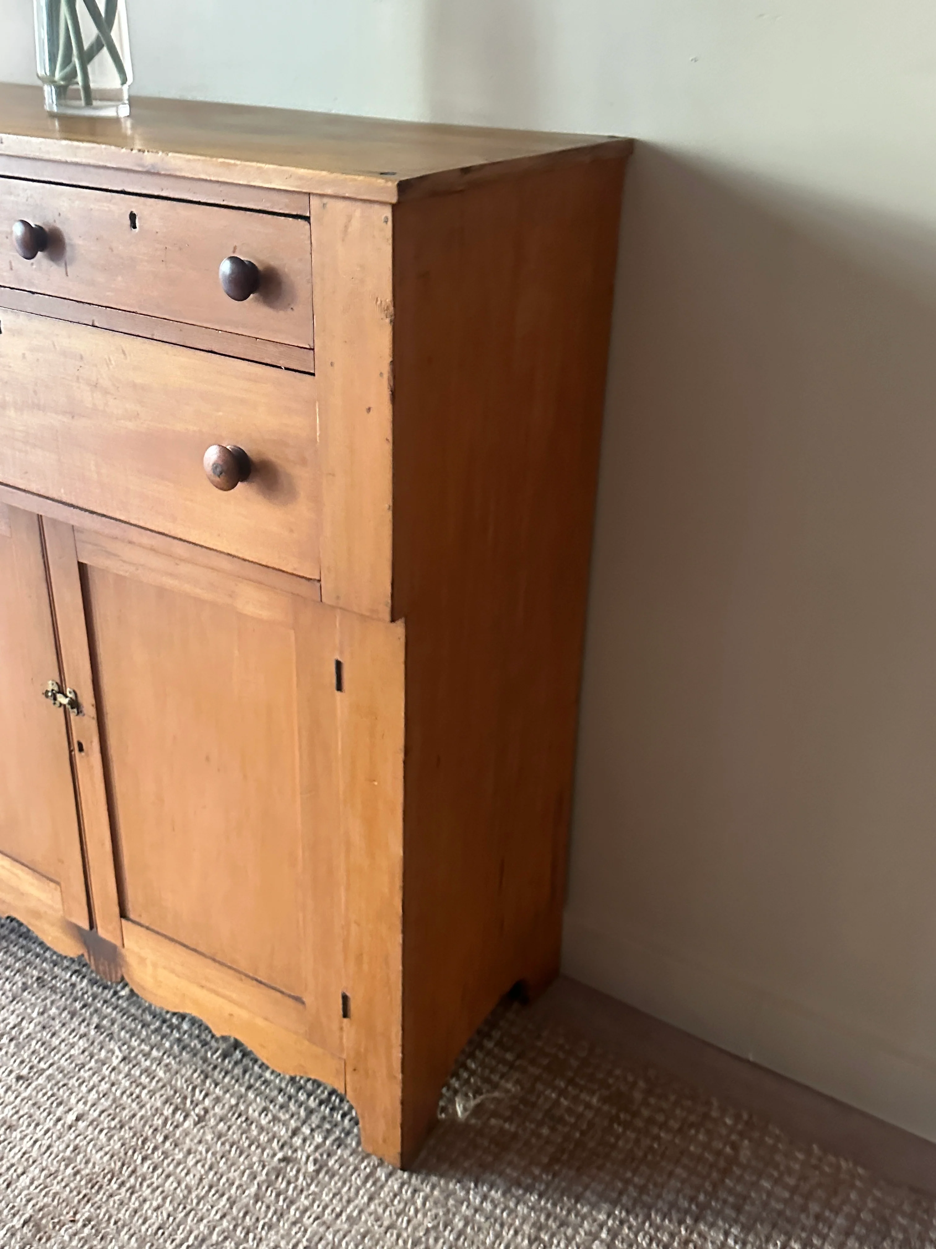 Pine jelly cupboard - Image 3