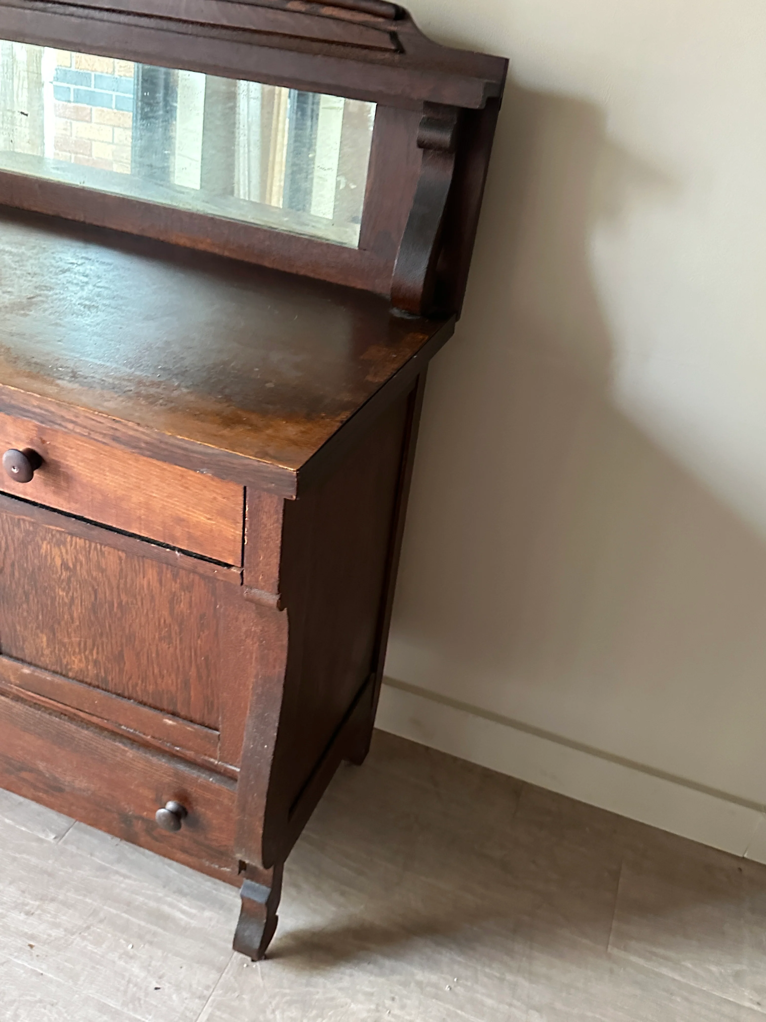 Oak mirrored server - Image 4