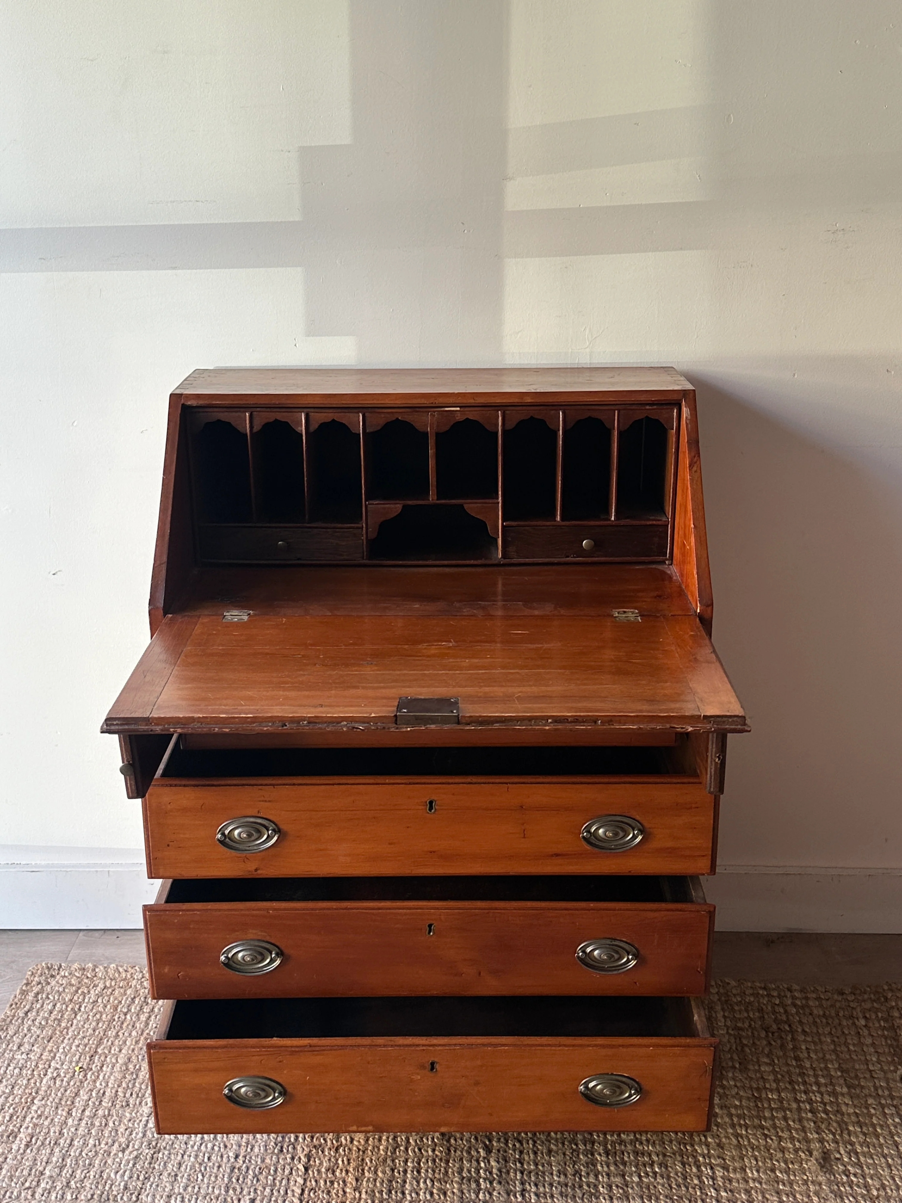 Pine secretary desk - Image 5