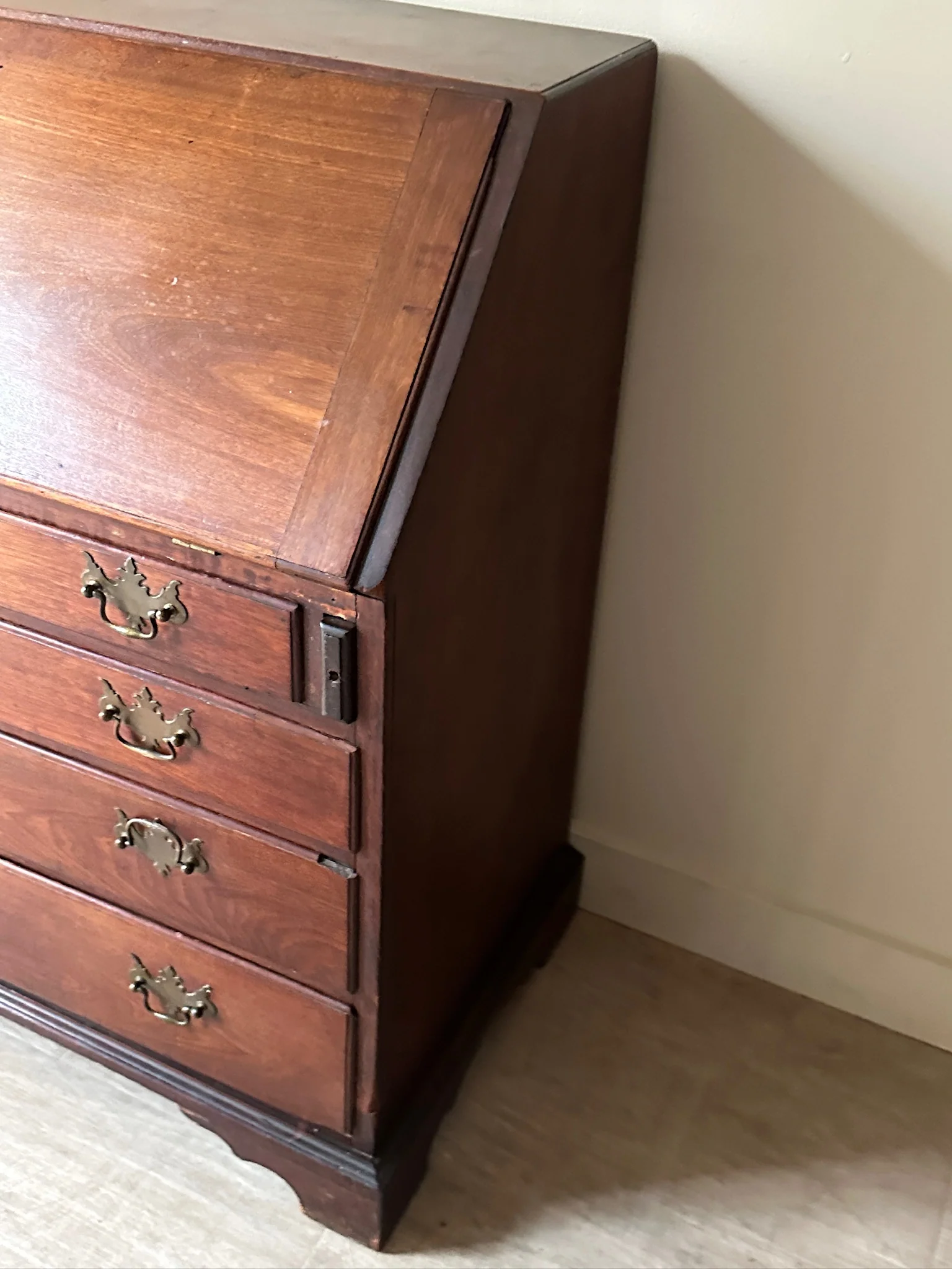 Pine secretary dresser - Image 3