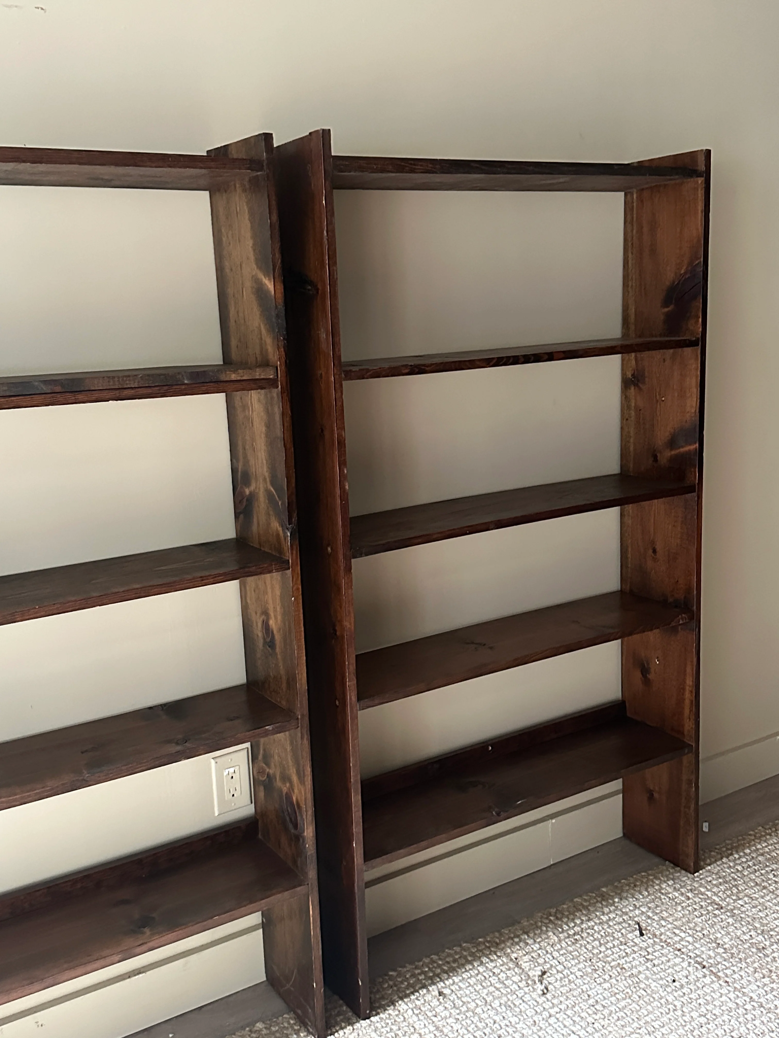 Pine shelves. Sold separately. - Image 2