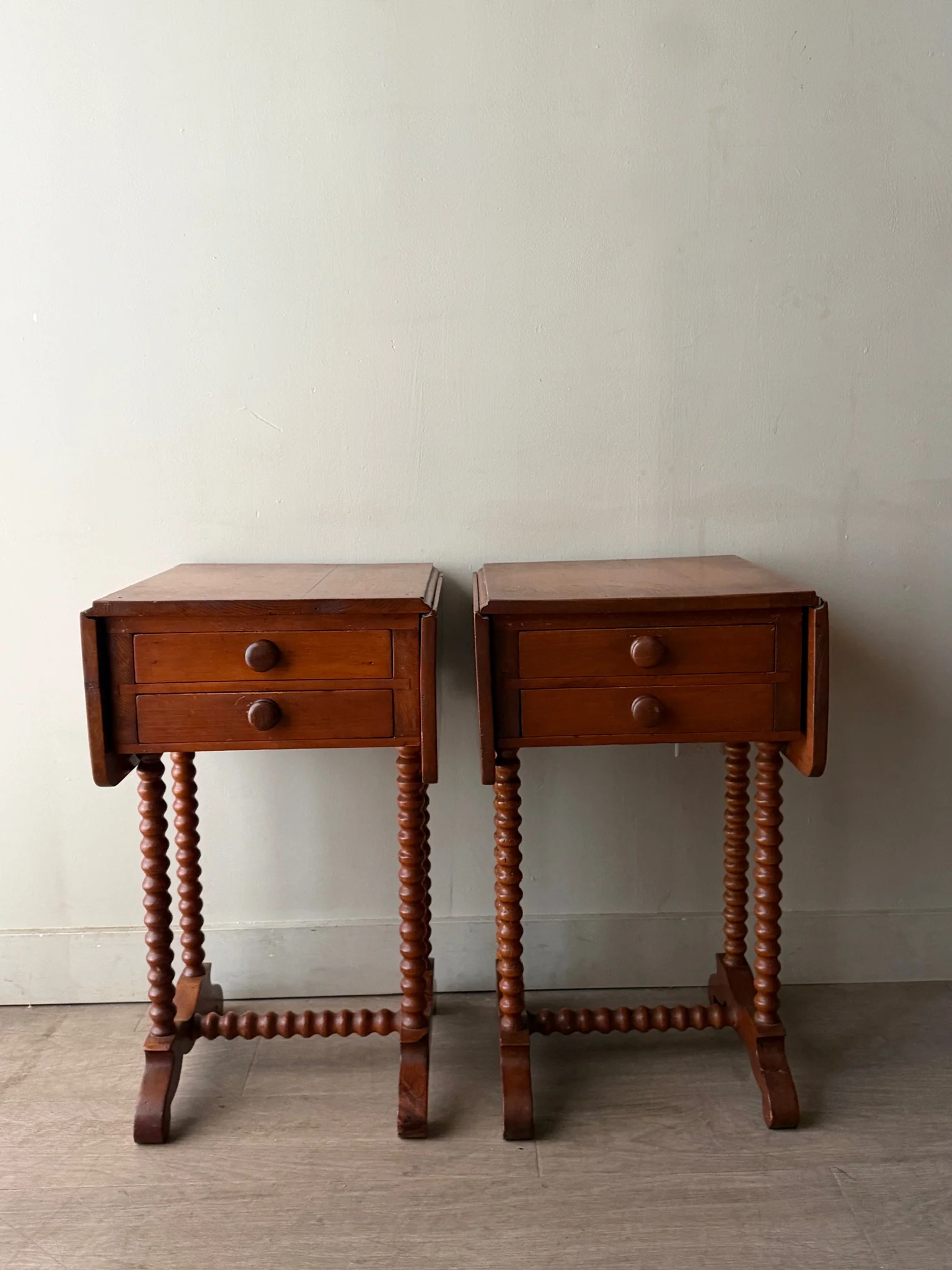 Pine side tables. Sold individually. - Image 2