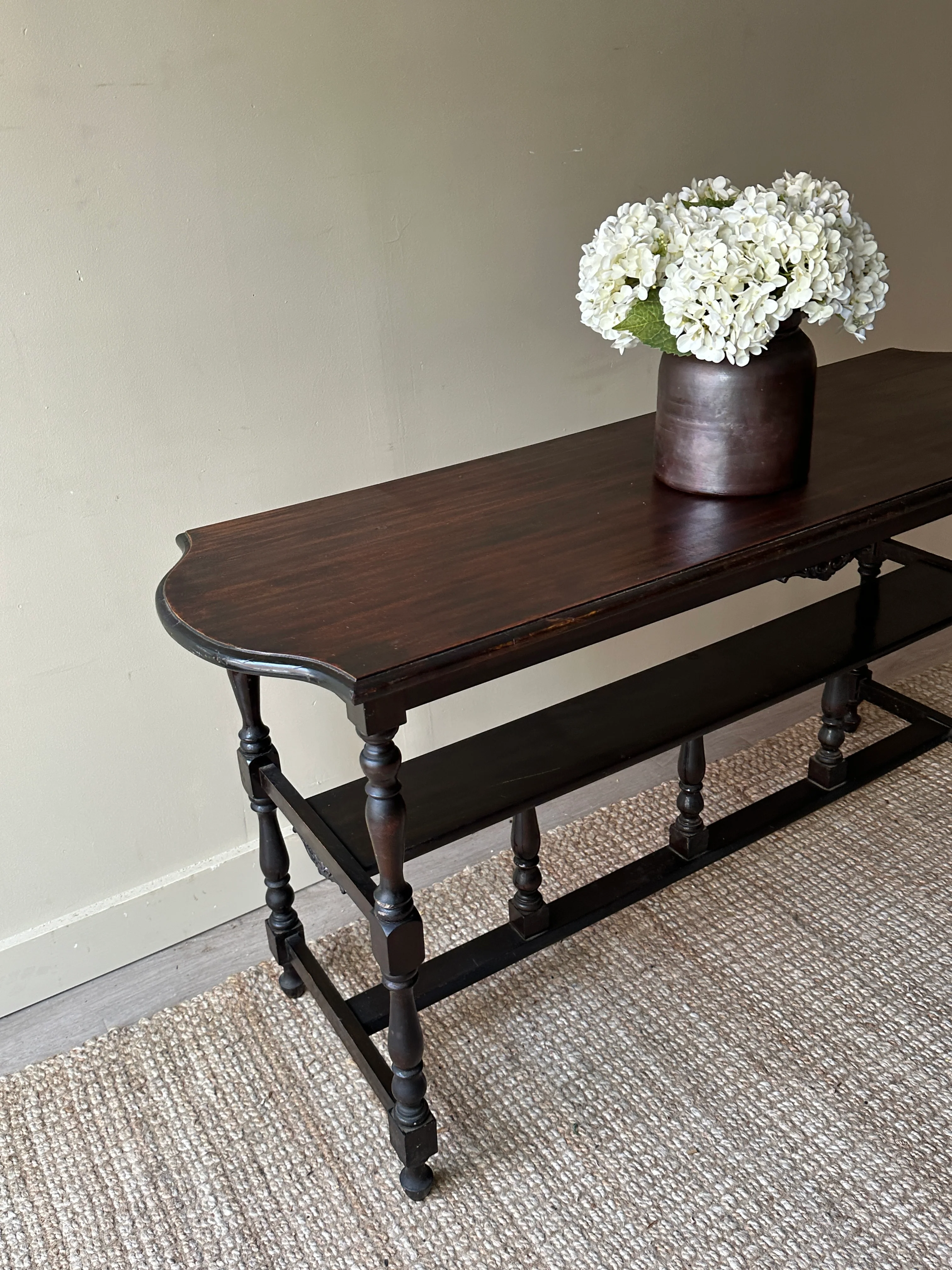 Pine sofa table - Image 3