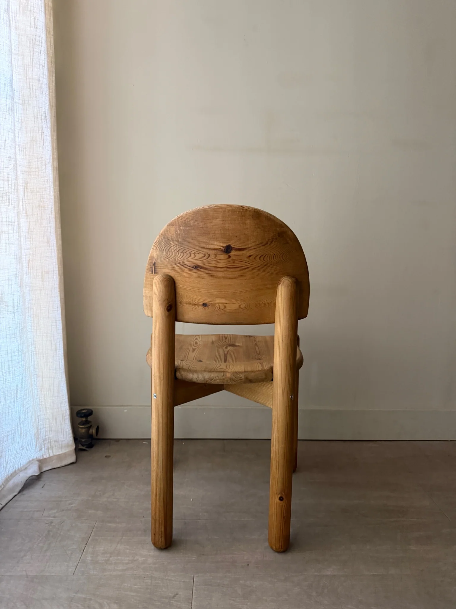 Rainer Daumiller pine dining chair - Image 3