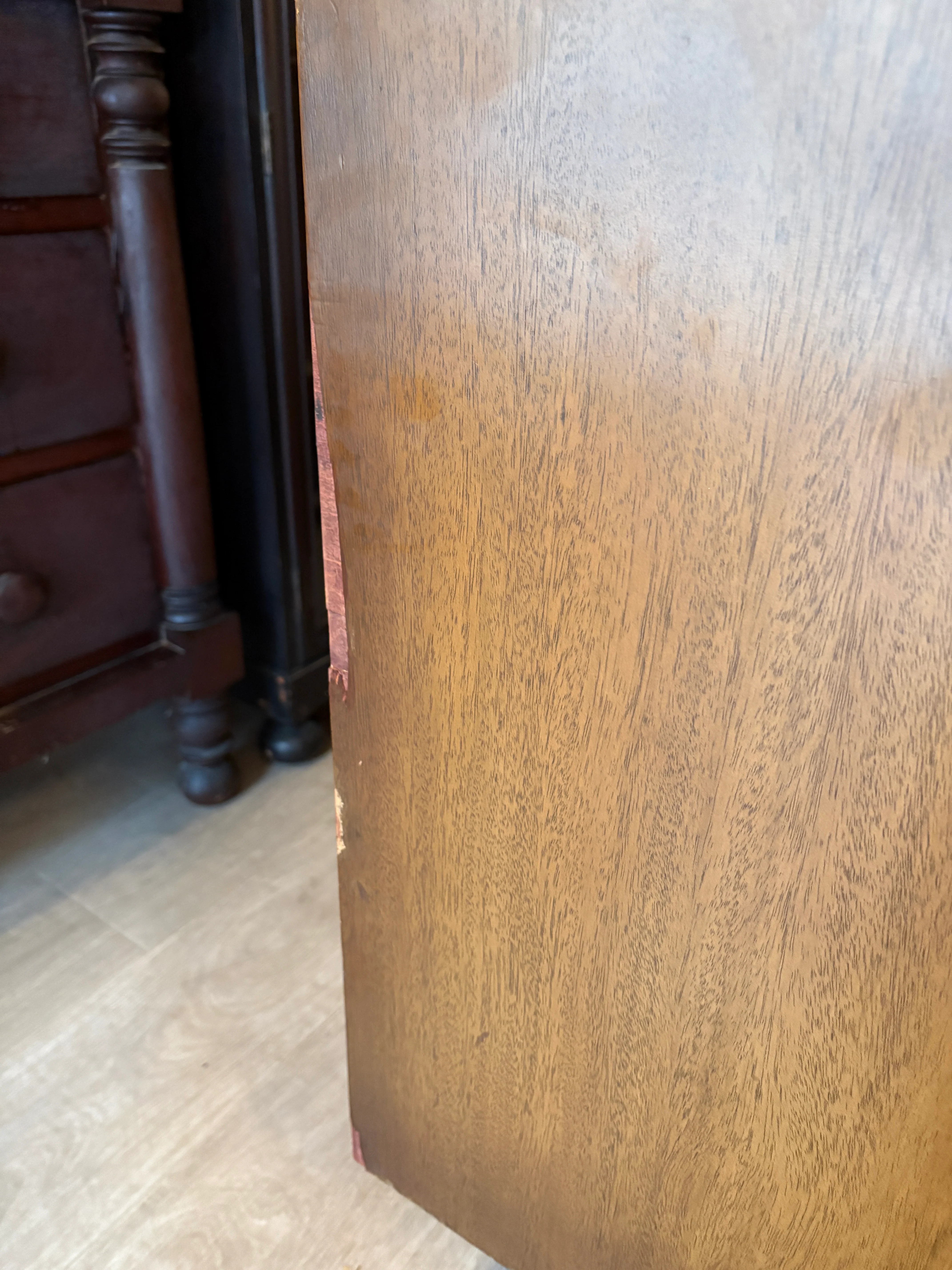 Red Lion walnut 9-drawer dresser - Image 6