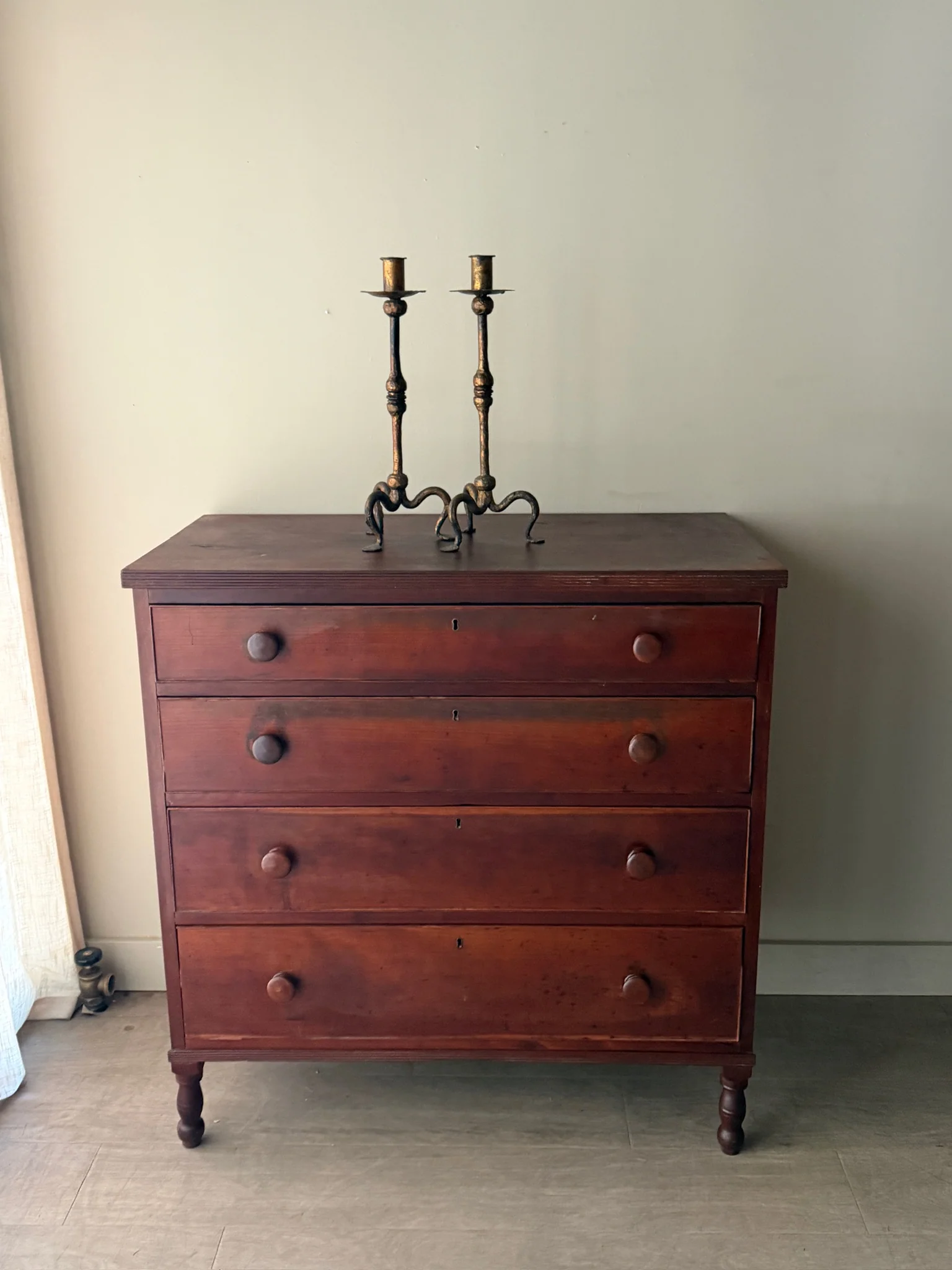 Sheraton cherry dresser - Image 2