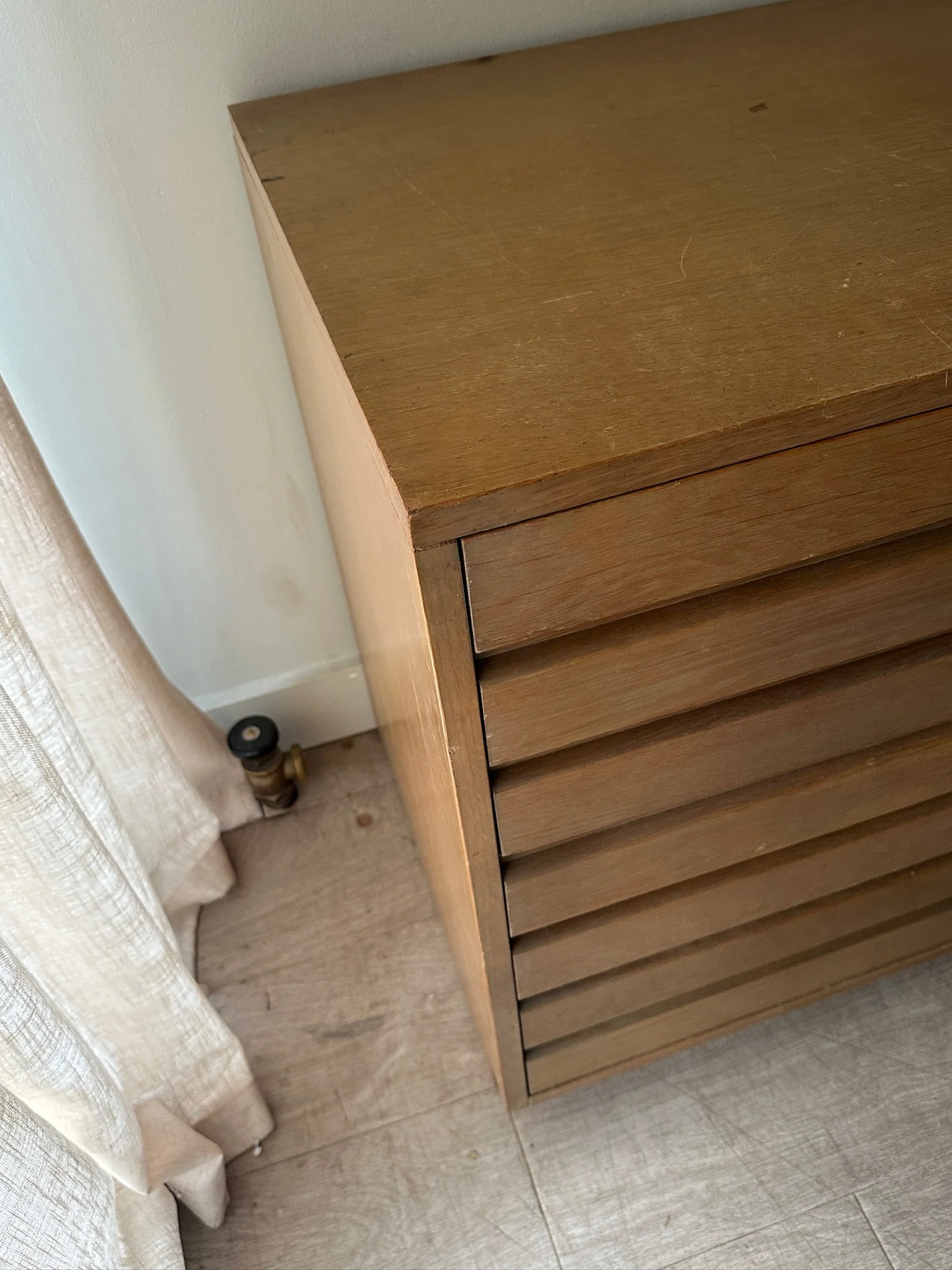 Sligh oak 8 drawer dresser - Image 3