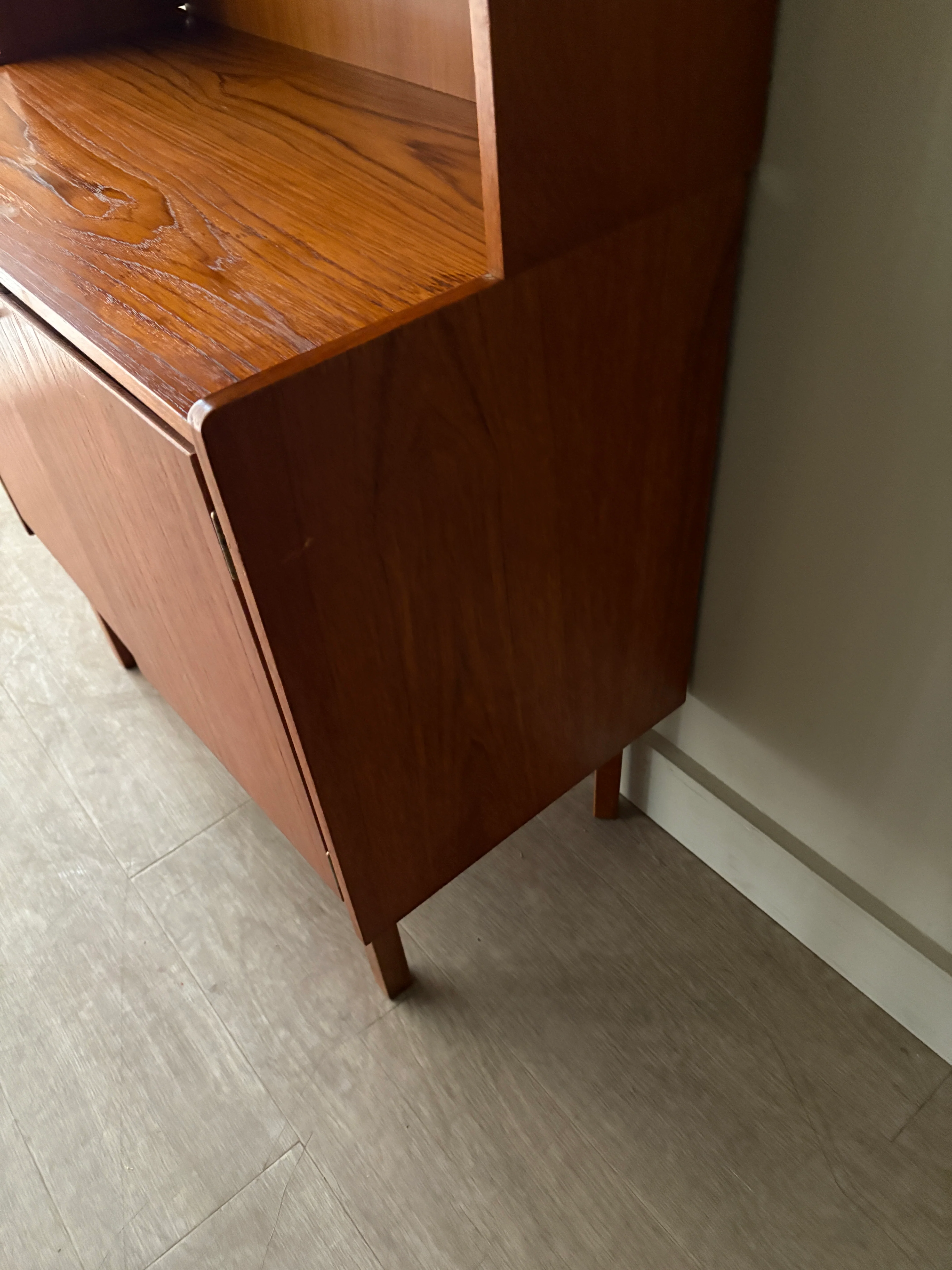Small Danish teak bookcase cabinet - Image 6