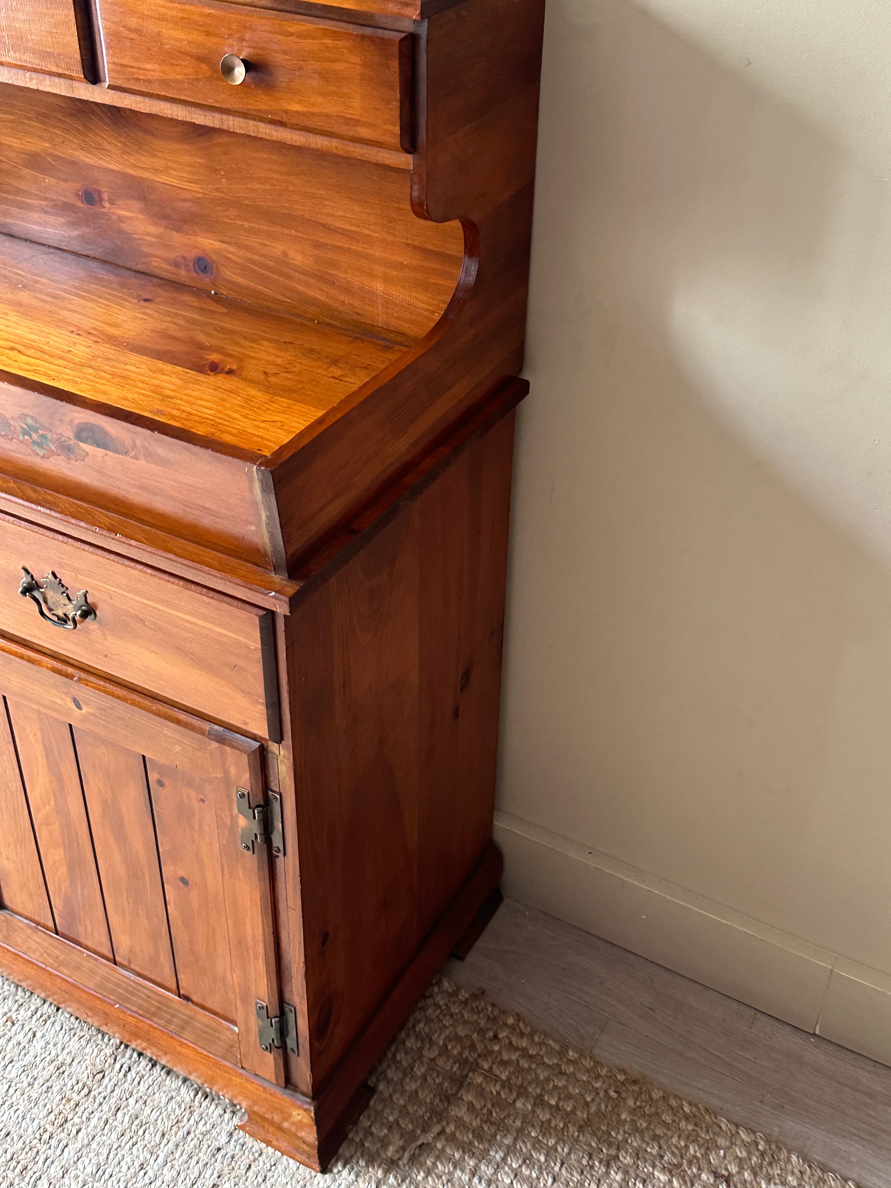 Small pine dry sink - Image 4